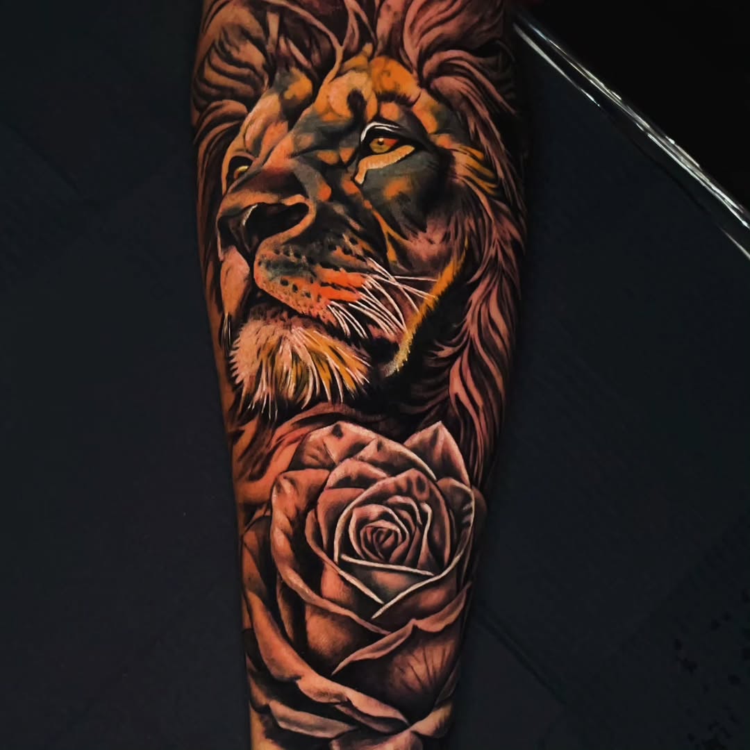 Tattoo by @giron21_tattoo — realism, black_and_grey