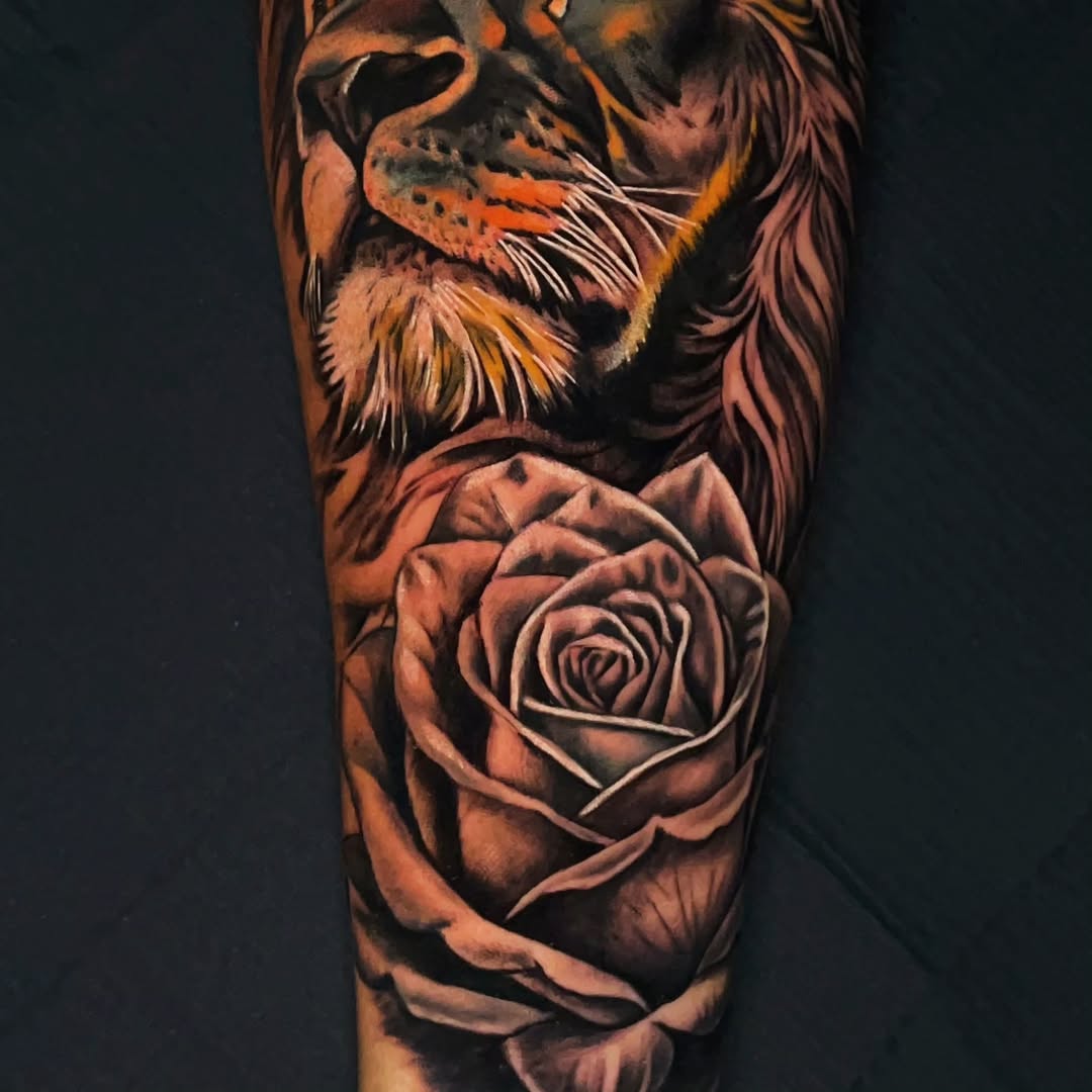 Tattoo by @giron21_tattoo — realism, black_and_grey