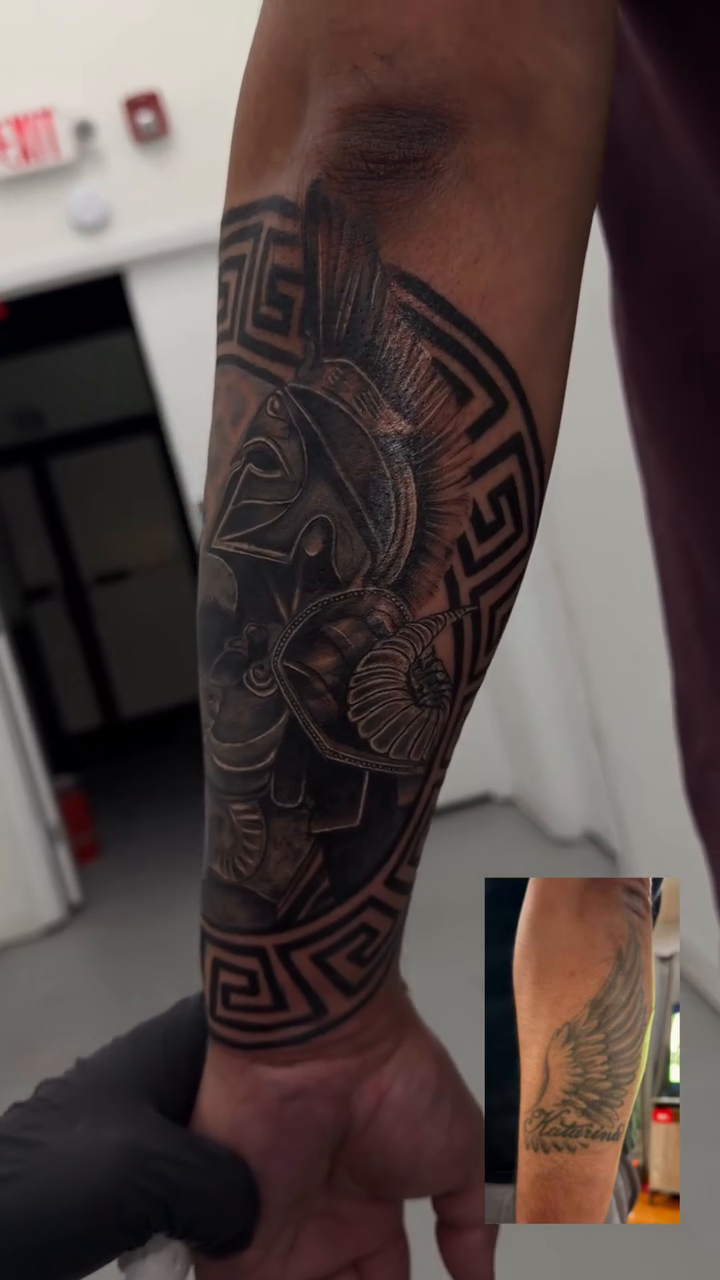 Tattoo by @artistzae_ — black_and_grey, realism