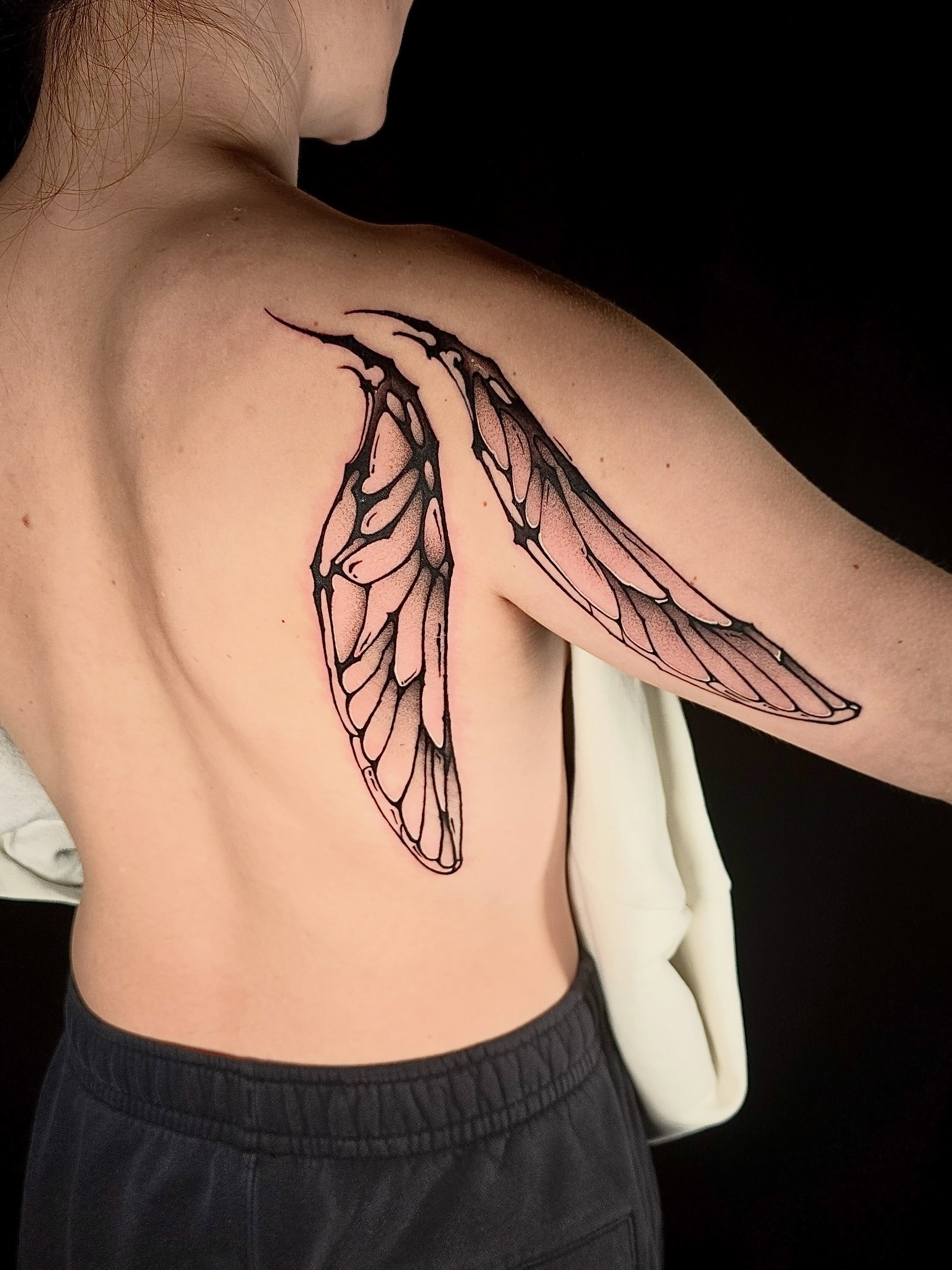 Tattoo by @deathcandy_art — dotwork, geometric