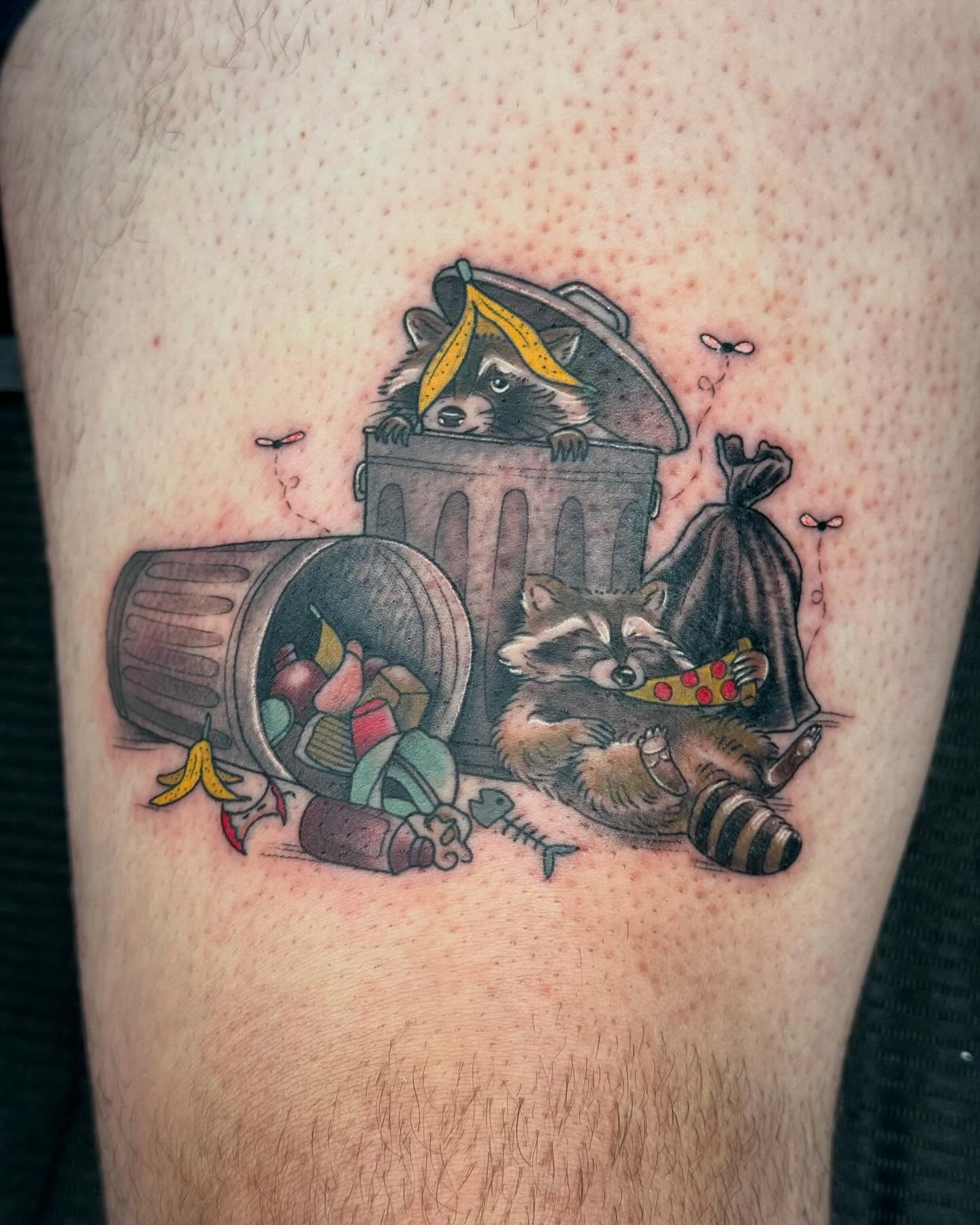 Tattoo by @larkrestattoos — realism, dotwork