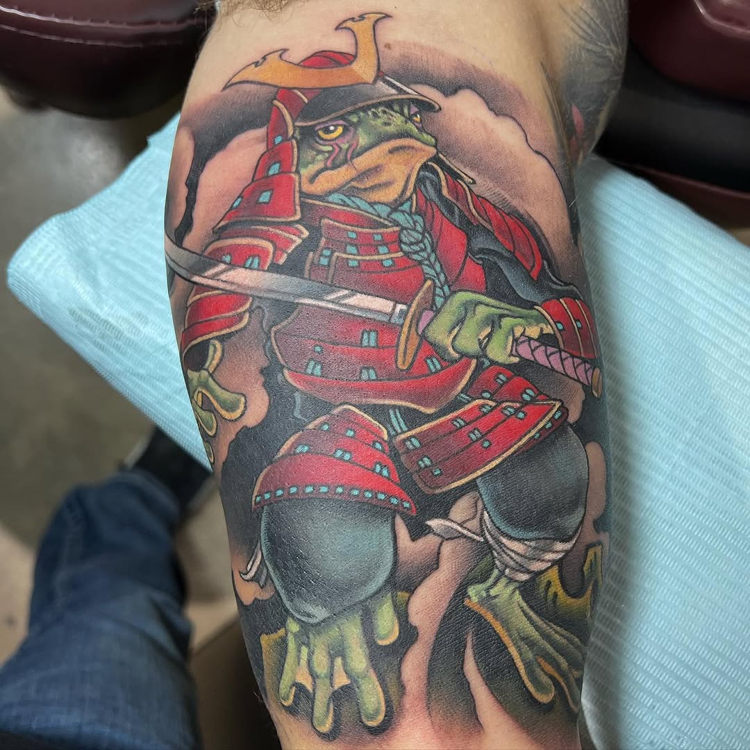 Tattoo by @sausagekingtattoos — japanese_irezumi, neo_traditional