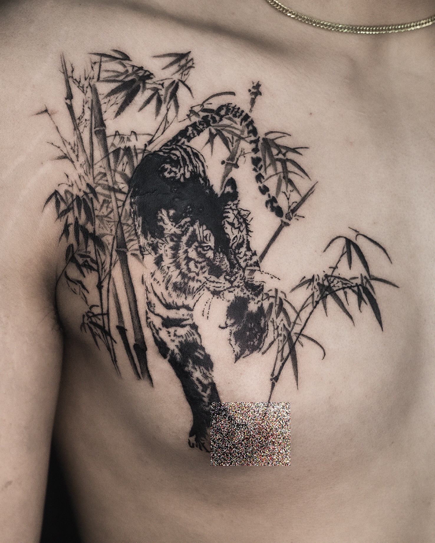 Tattoo by @tattooer_amu — black_and_grey, realism