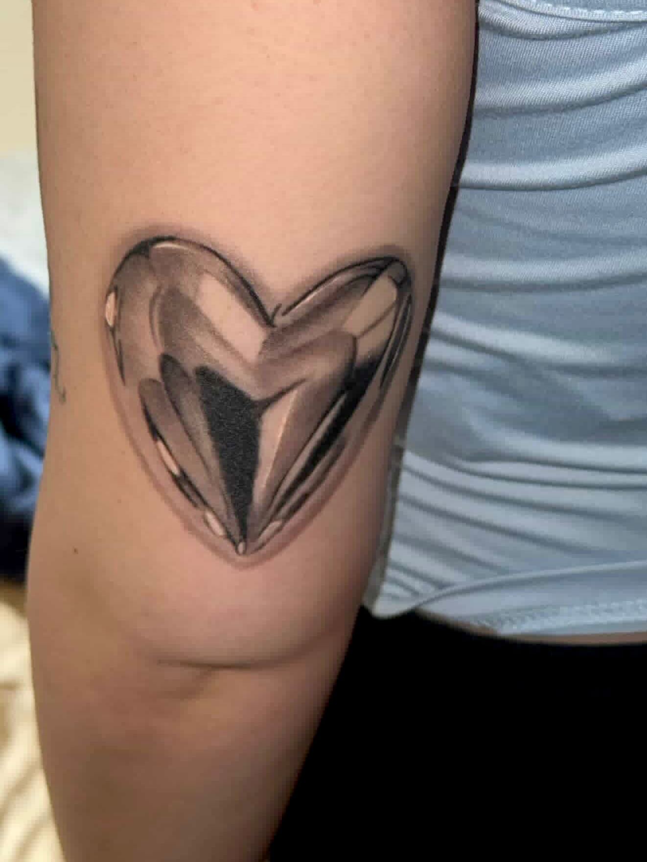 Tattoo by @fuxwithamber β realism, black_and_grey