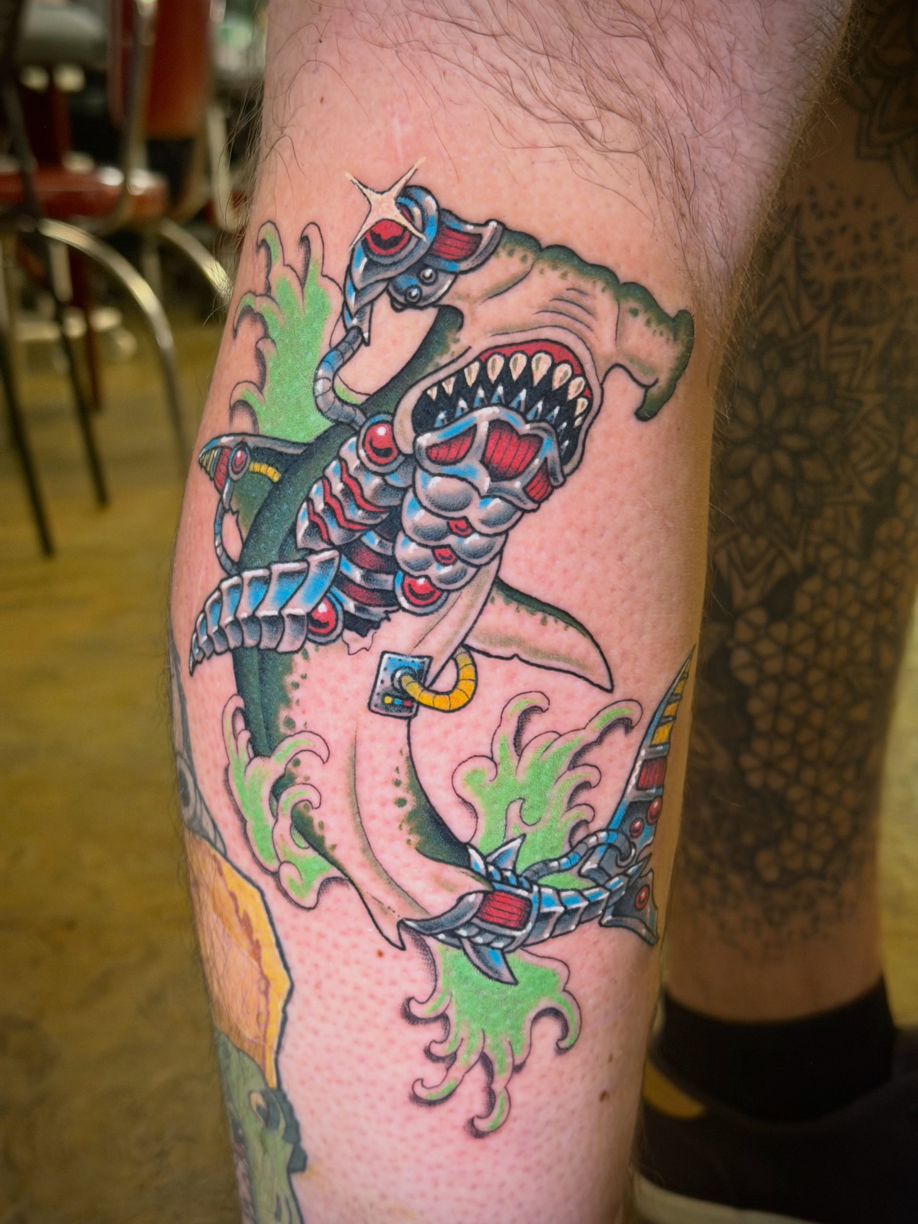 Tattoo by @scruffy_tattooer — american_traditional, new_school