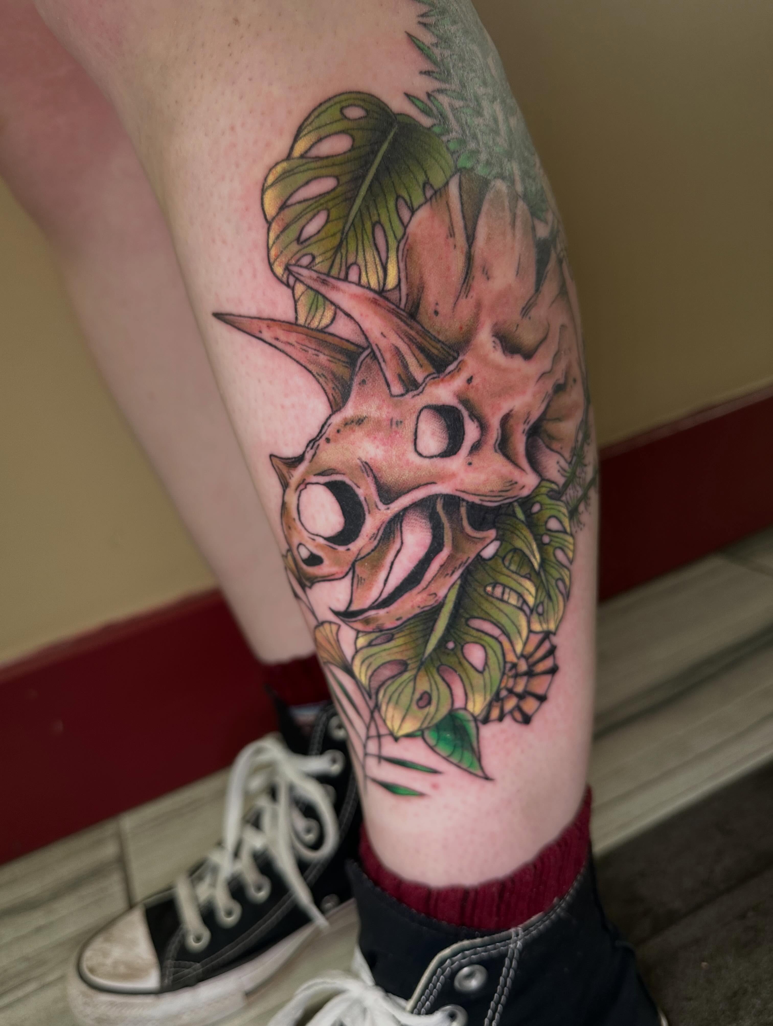 Tattoo by @gloomybugz — realism, dotwork