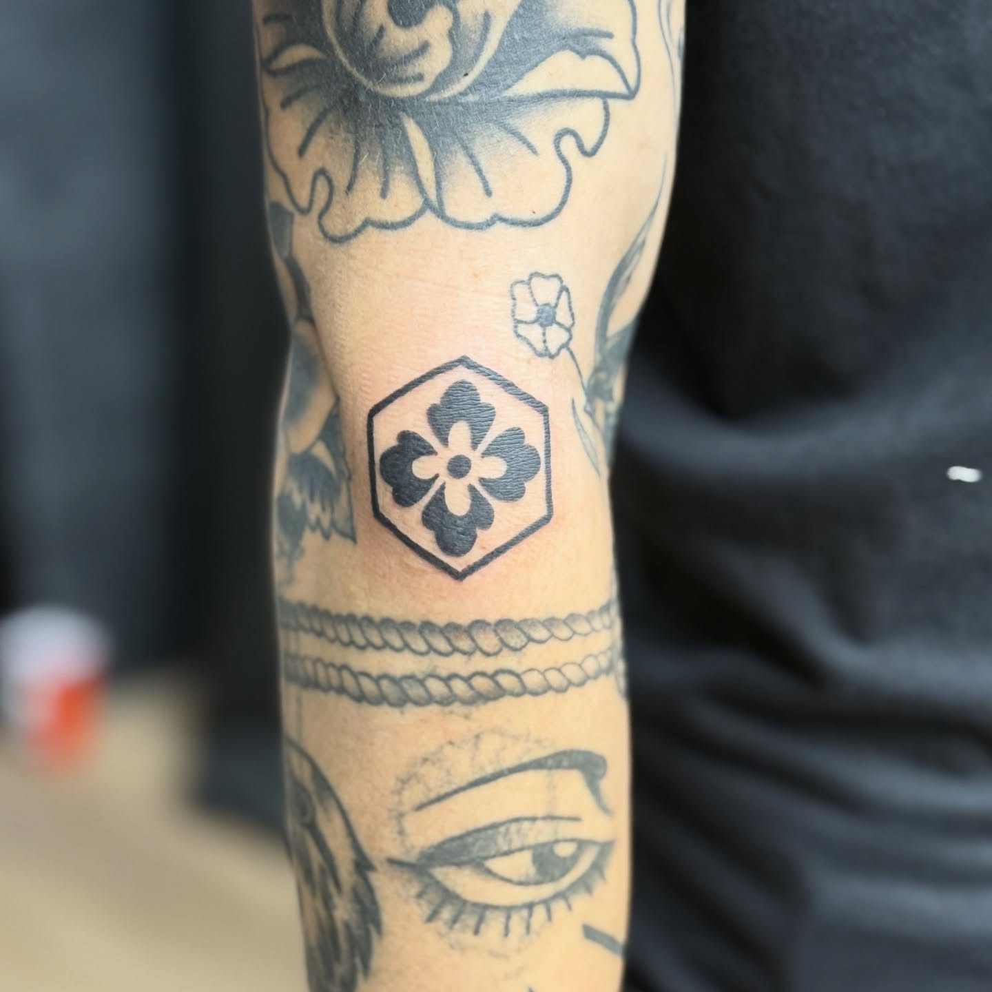 Tattoo by @fig_thetattooer — black_and_grey