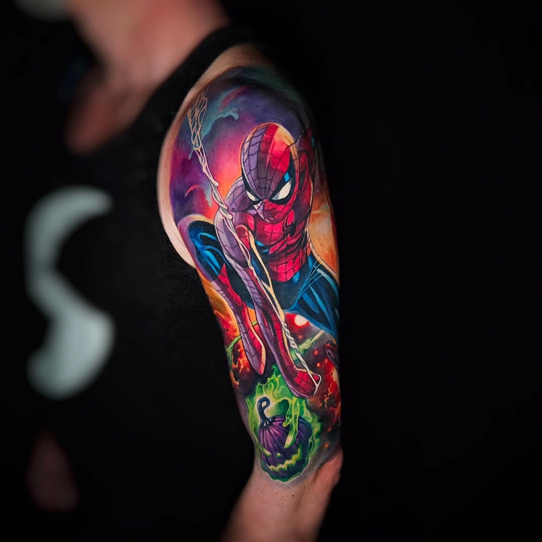 Tattoo by @tylermalek — anime, realism