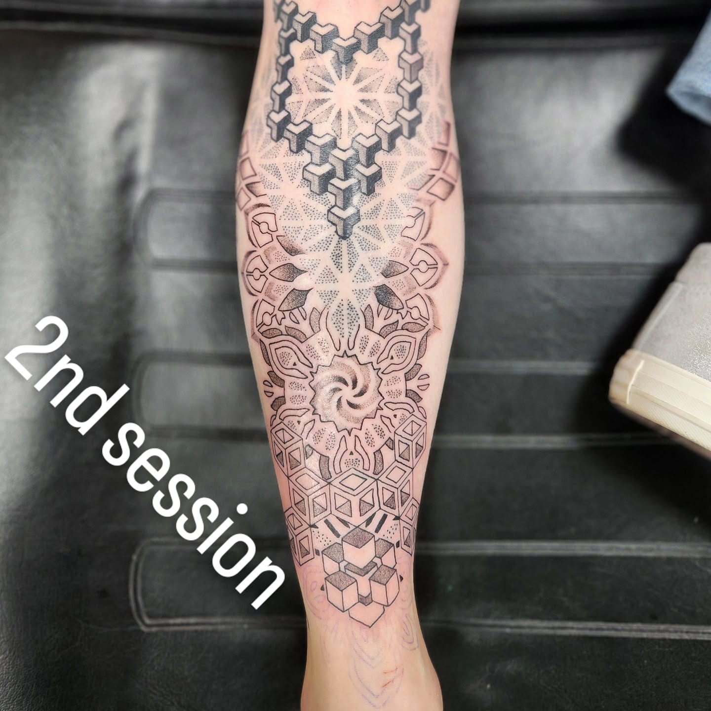 Tattoo by @eric_art1313 — geometric