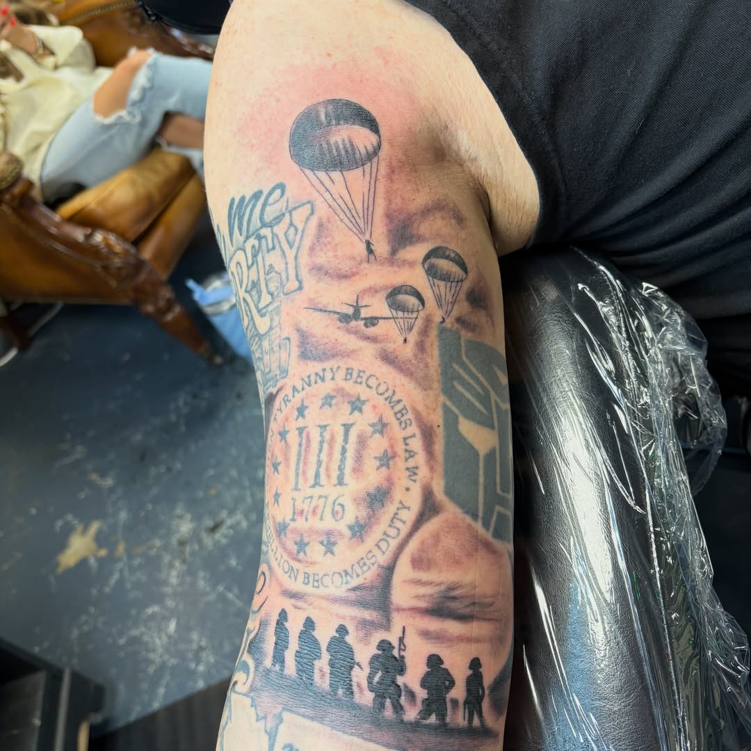Tattoo by @zackloscar β american_traditional, black_and_grey