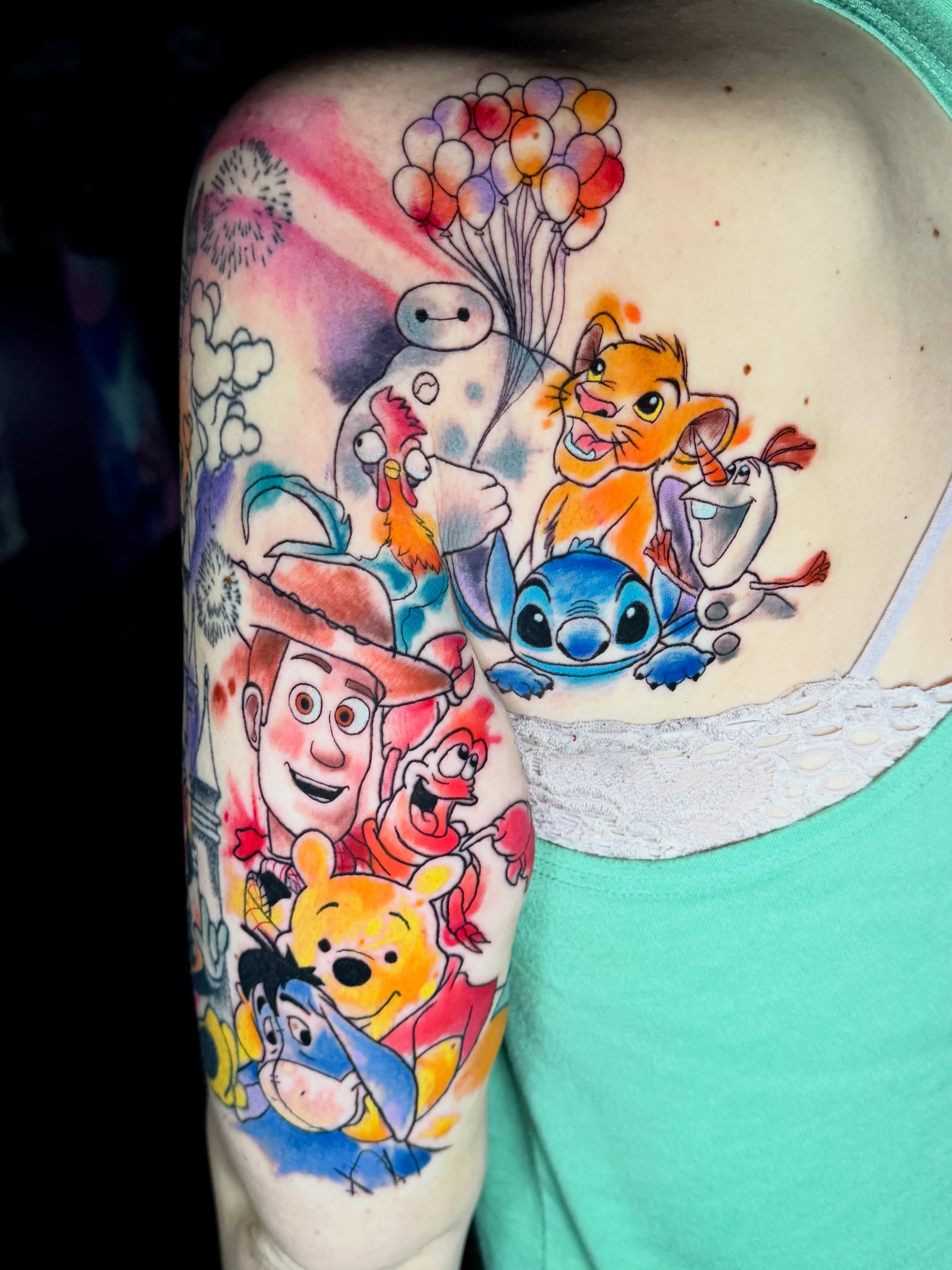 Tattoo by @jenniferkovach — watercolor