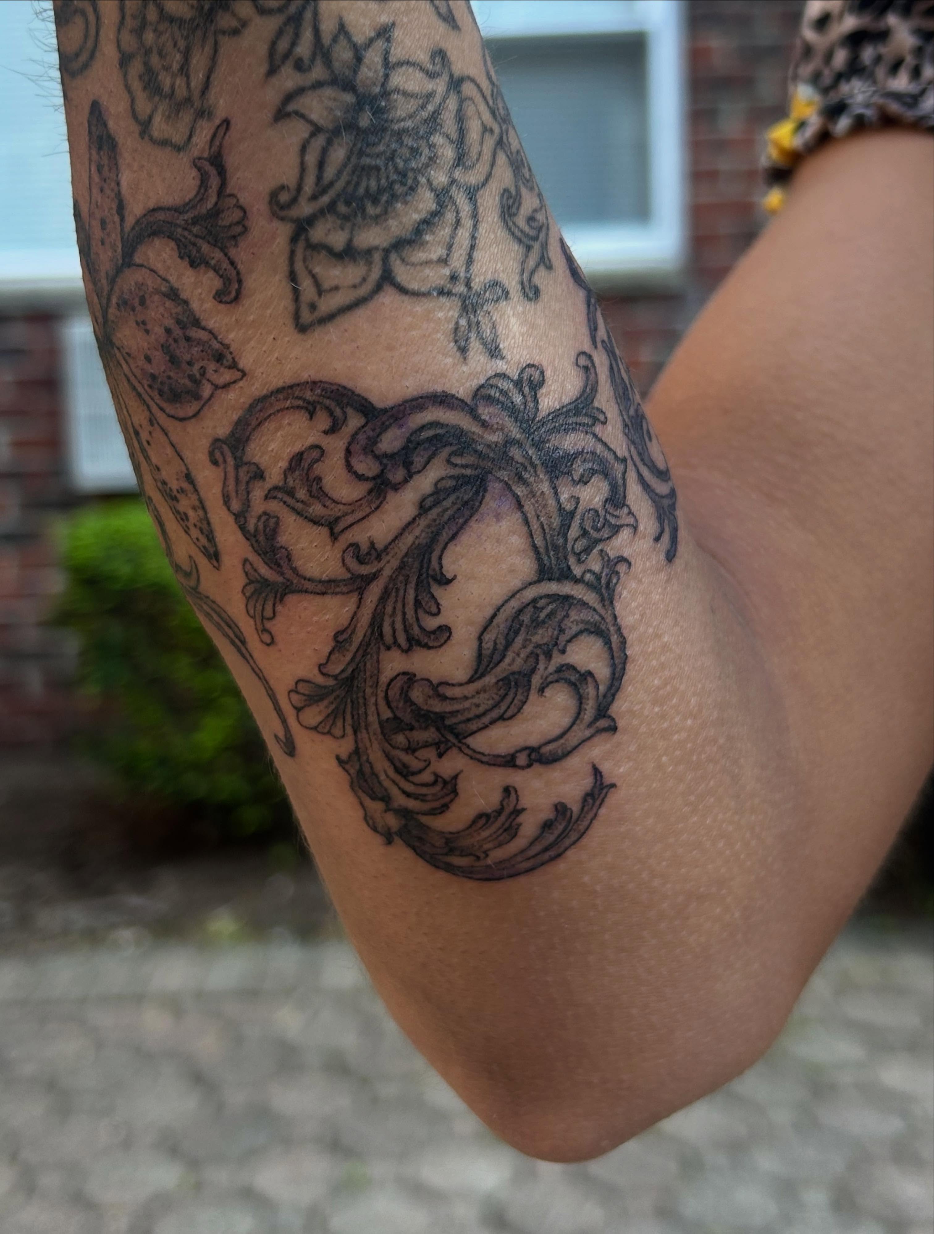 Tattoo by @stonyh4wk — ornamental