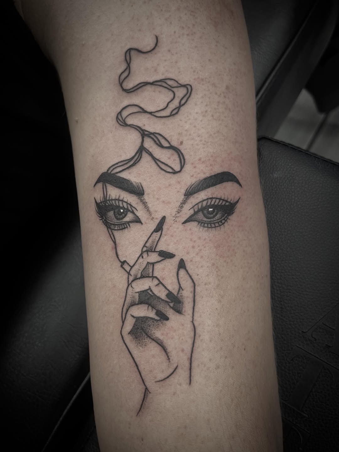 Tattoo by @seangallaghertattoos — fine_line, black_and_grey