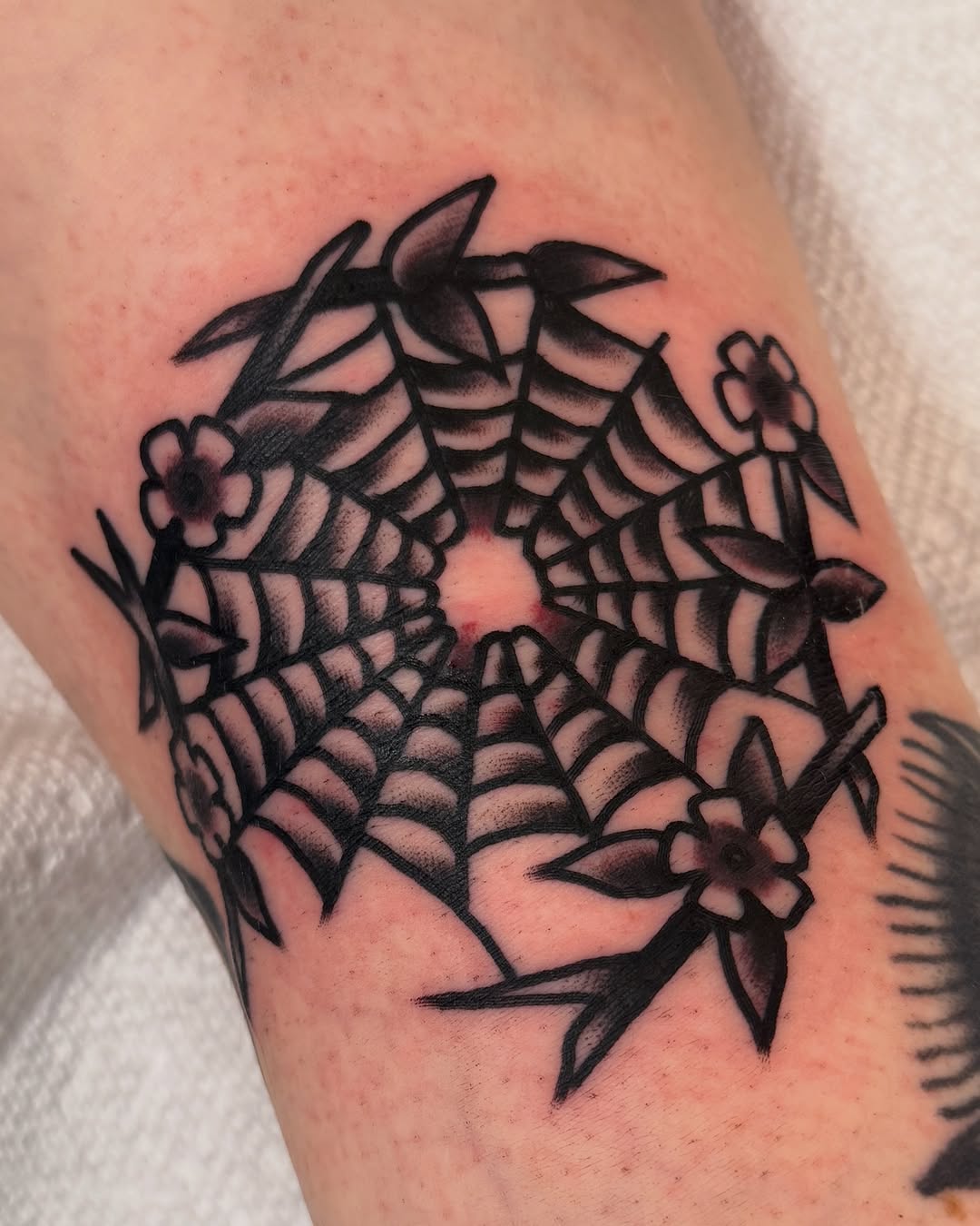 Tattoo by @cullenbleserquinn — american_traditional, black_and_grey