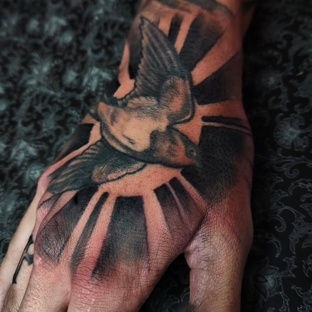 Tattoo by @fridaytattooer — black_and_grey, realism