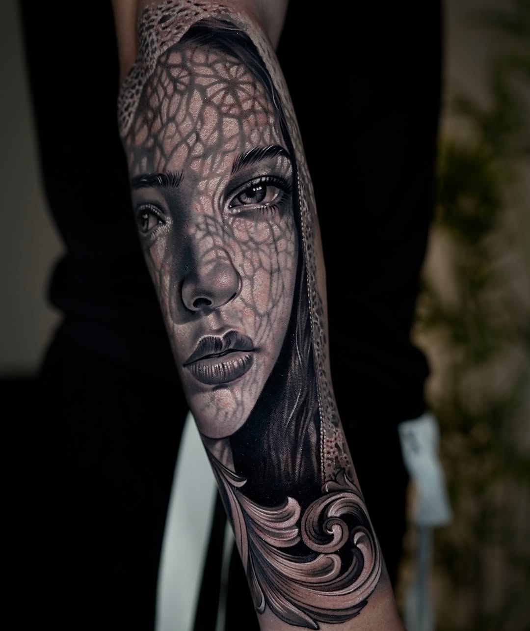 Tattoo by @alitto.art.tattoos — realism, black_and_grey