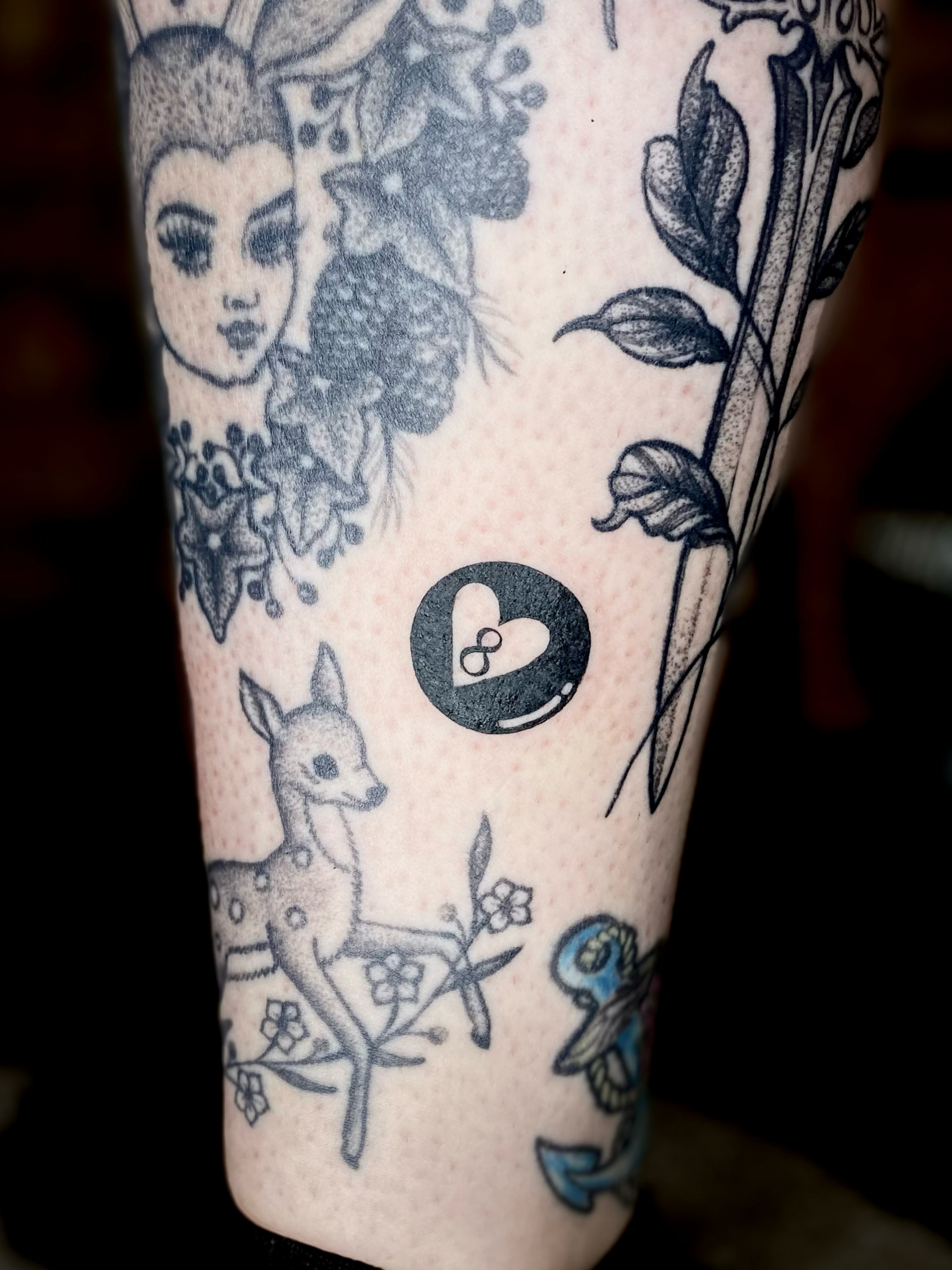 Tattoo by @tatemarthatattoo — black_and_grey