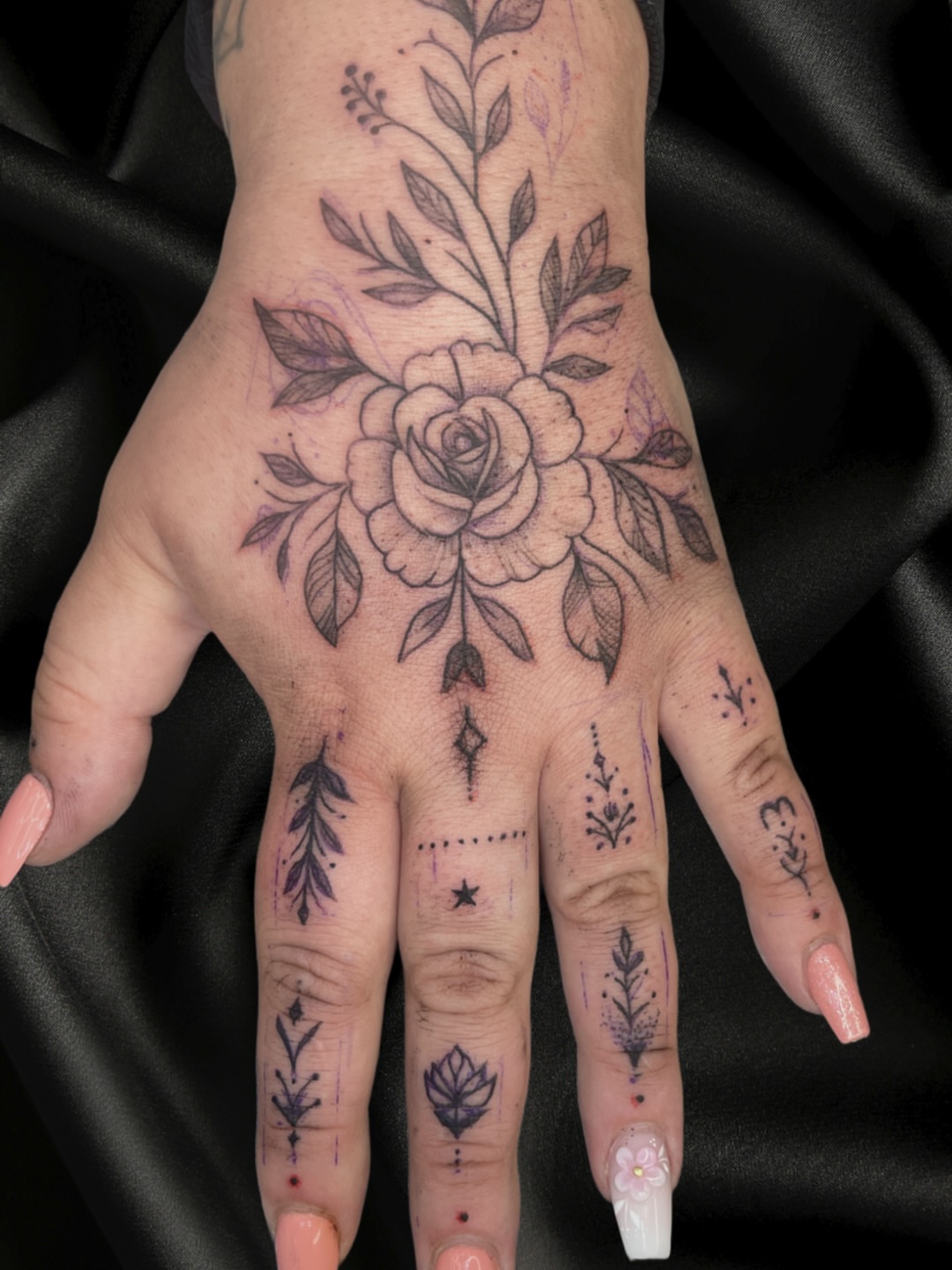 Tattoo by @amber_noir_tattoo — black_and_grey
