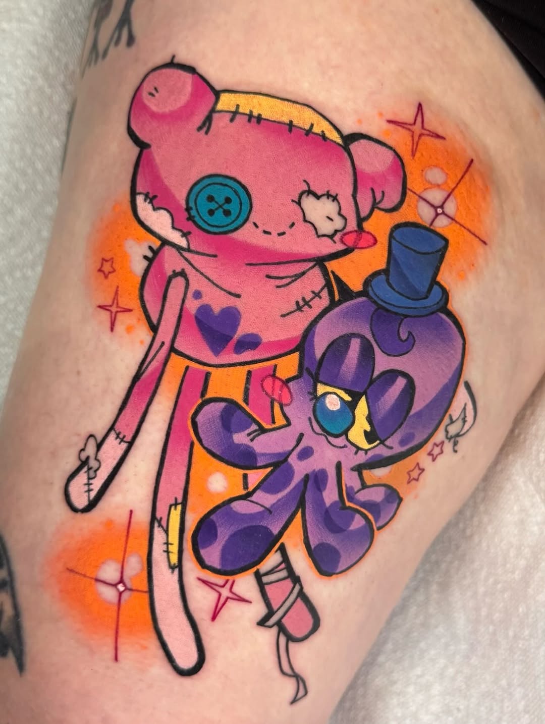 Tattoo by @clwnslvt β new_school, ignorant
