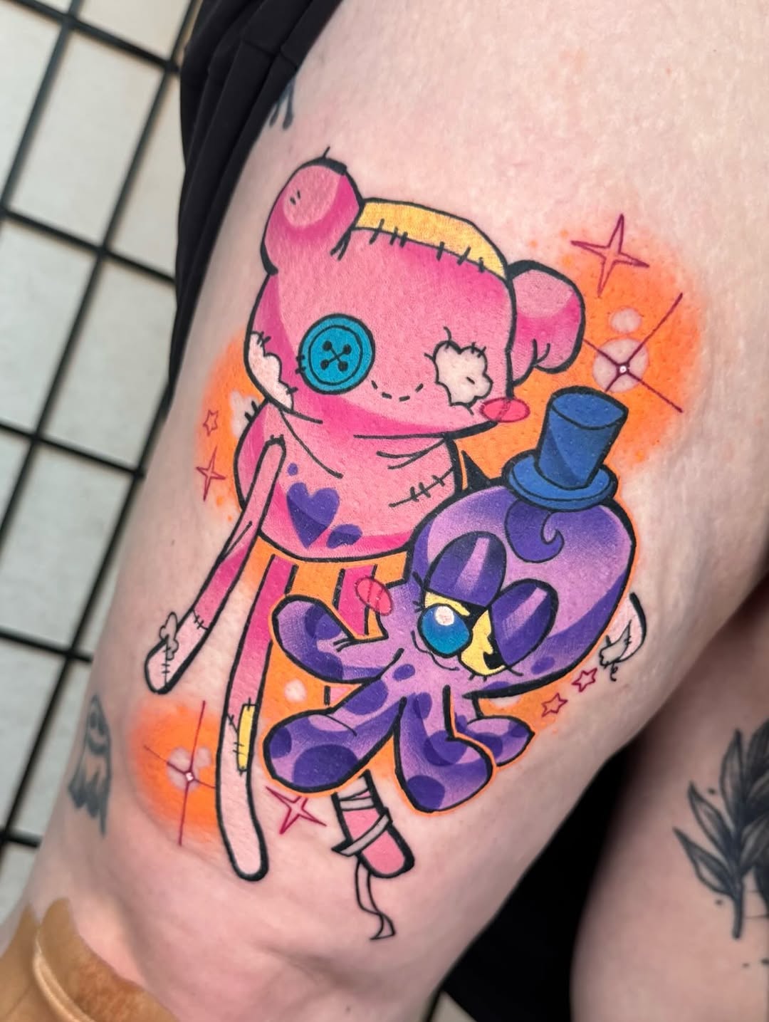 Tattoo by @clwnslvt β new_school