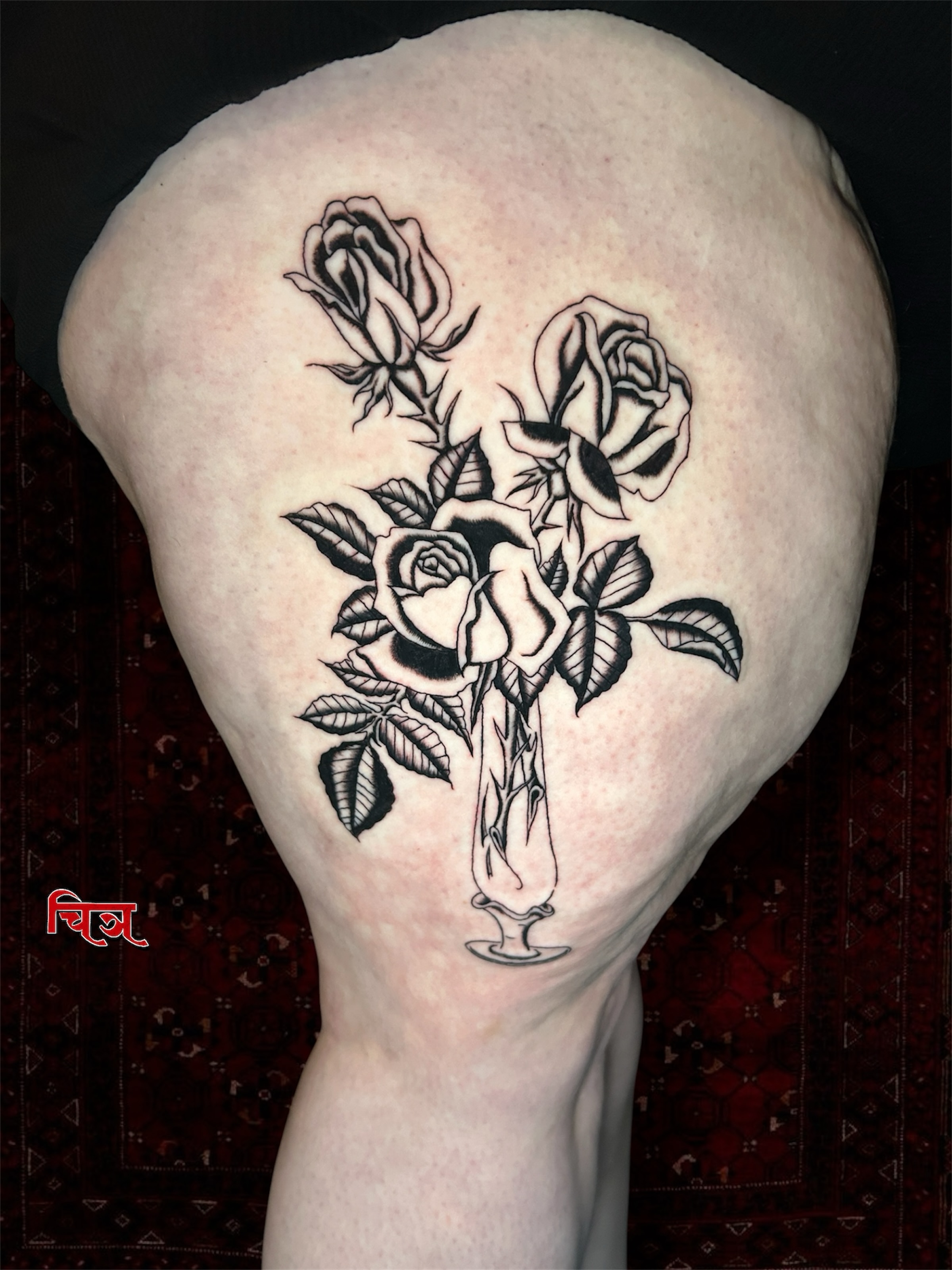 Tattoo by @doomwizardtattoo โ black_and_grey