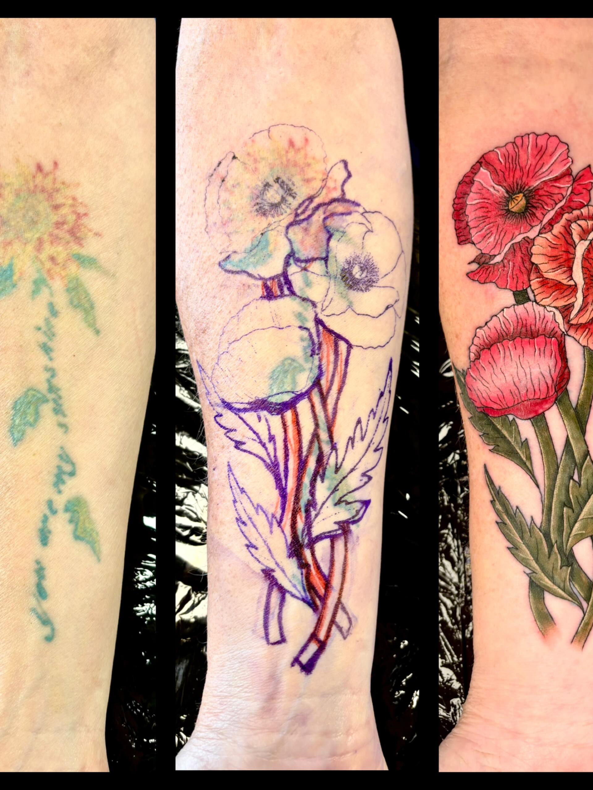 Tattoo by @lucyhtattoo — watercolor
