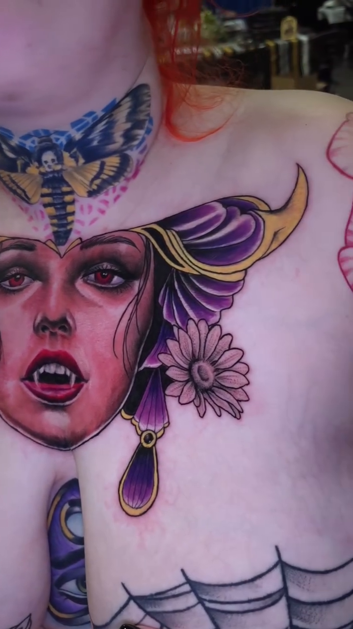 Tattoo by @xodiactattoo โ neo_traditional, realism