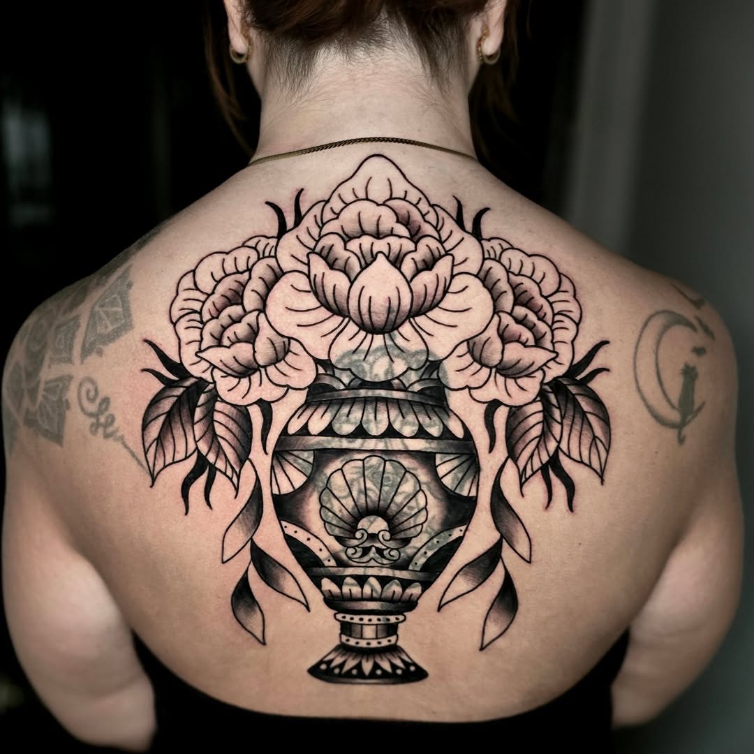 Tattoo by @adisontattoos โ american_traditional, black_and_grey