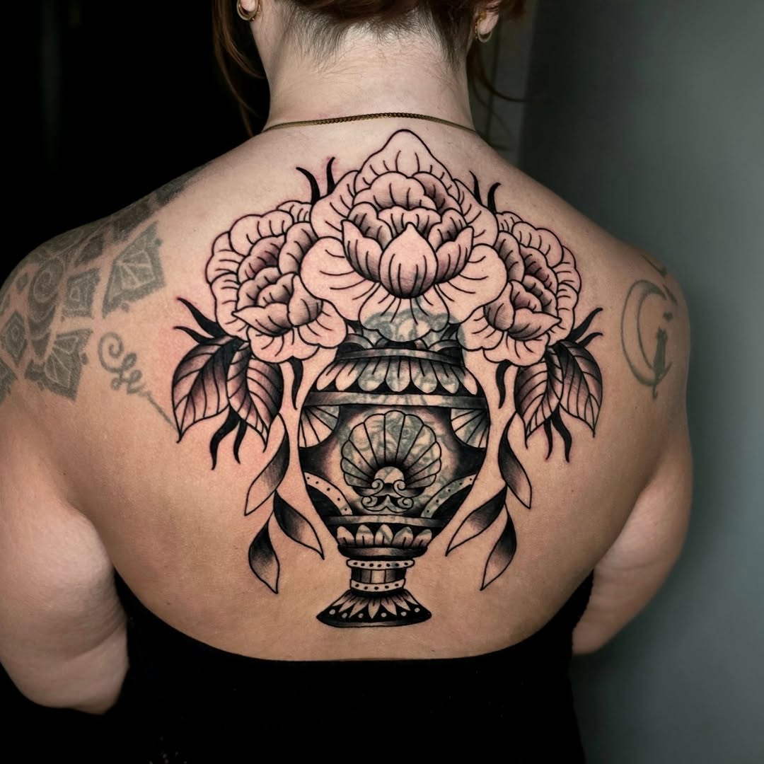 Tattoo by @adisontattoos โ american_traditional, black_and_grey