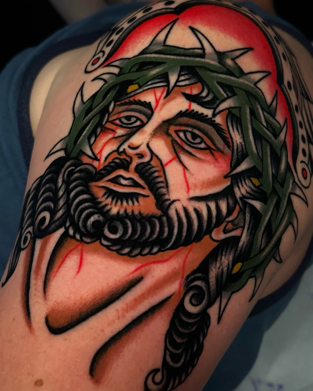 Tattoo by @t.perez_tattoos — american_traditional, black_and_grey