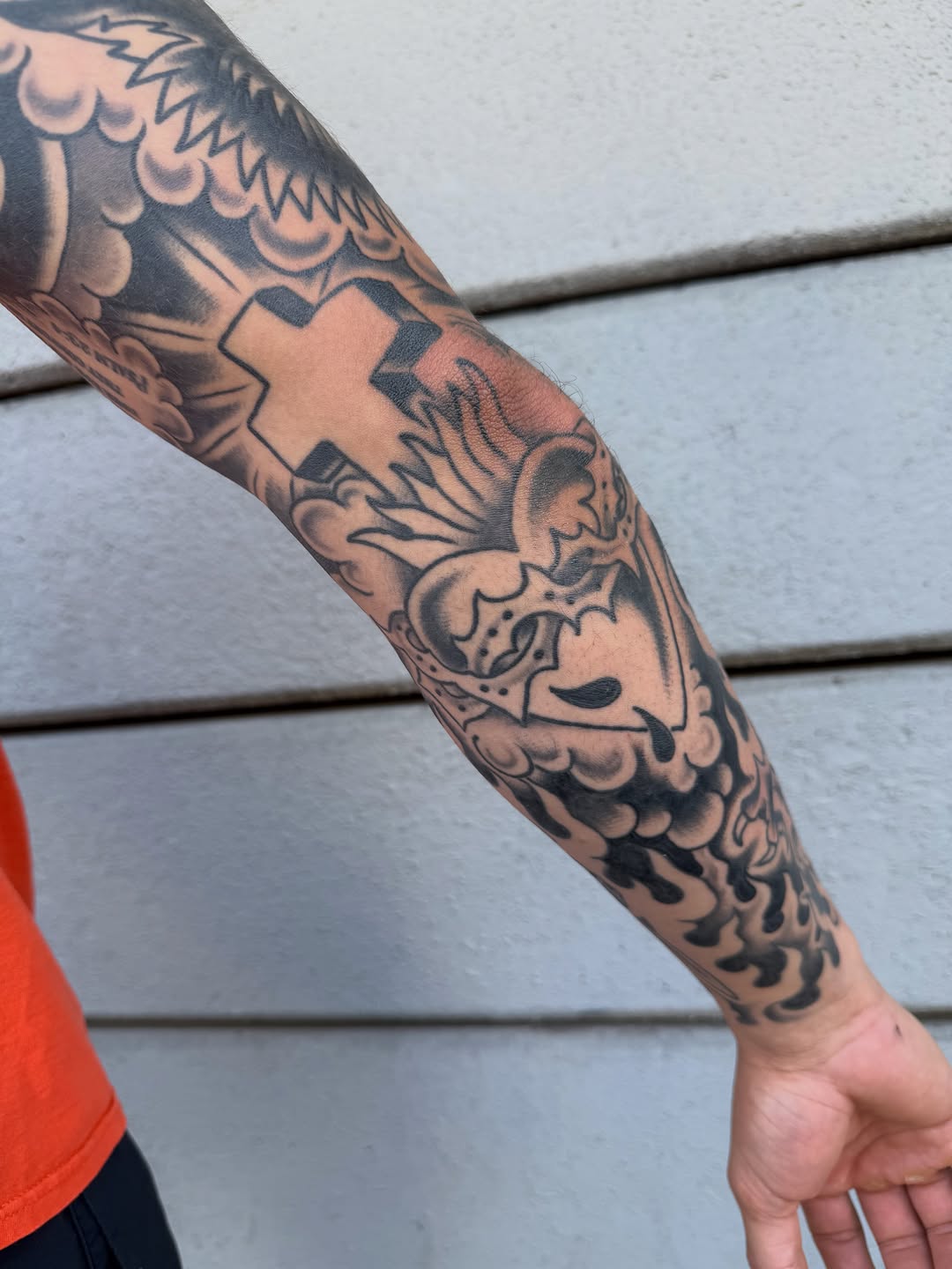 Tattoo by @mikedunntattoo — japanese_irezumi, black_and_grey