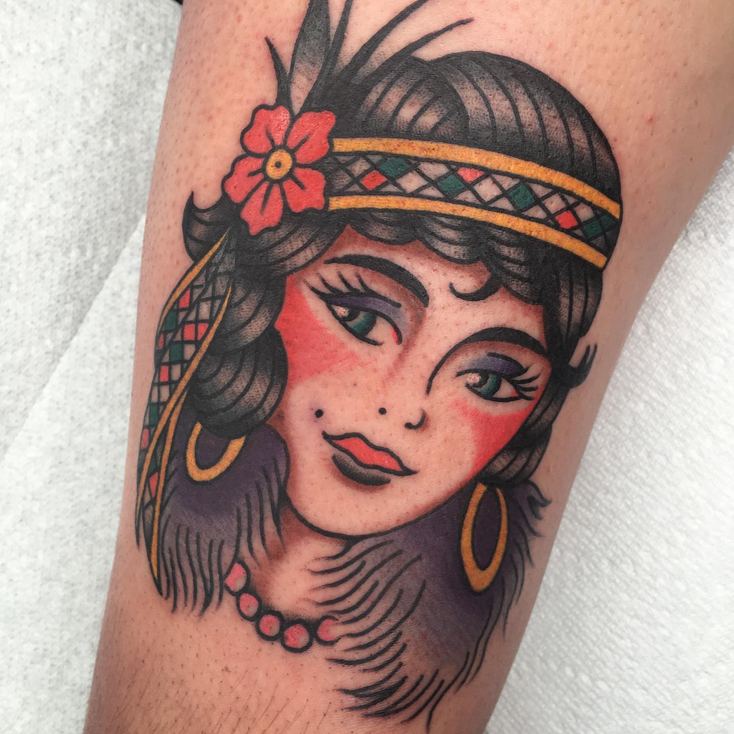Tattoo by @marcpellantattoo — american_traditional