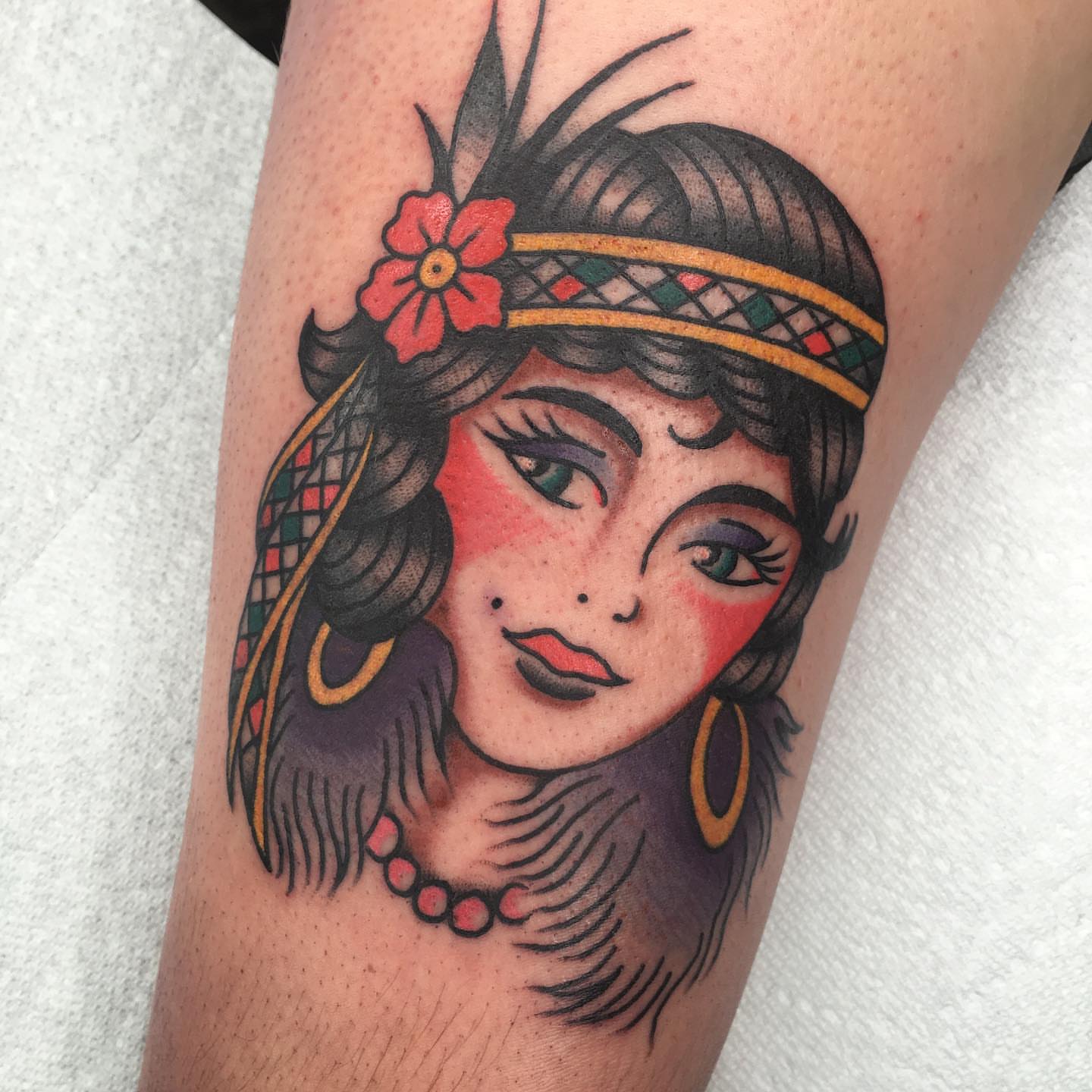 Tattoo by @marcpellantattoo — american_traditional