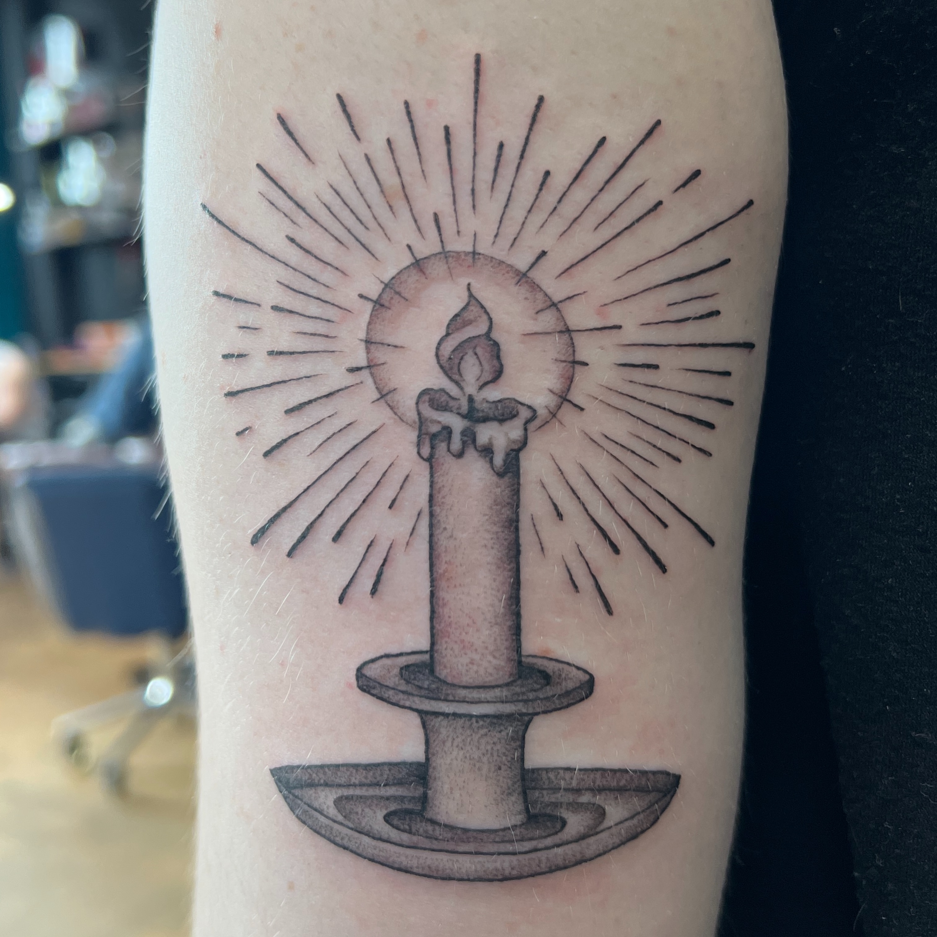 Tattoo by @tru_blu_tattoos — black_and_grey
