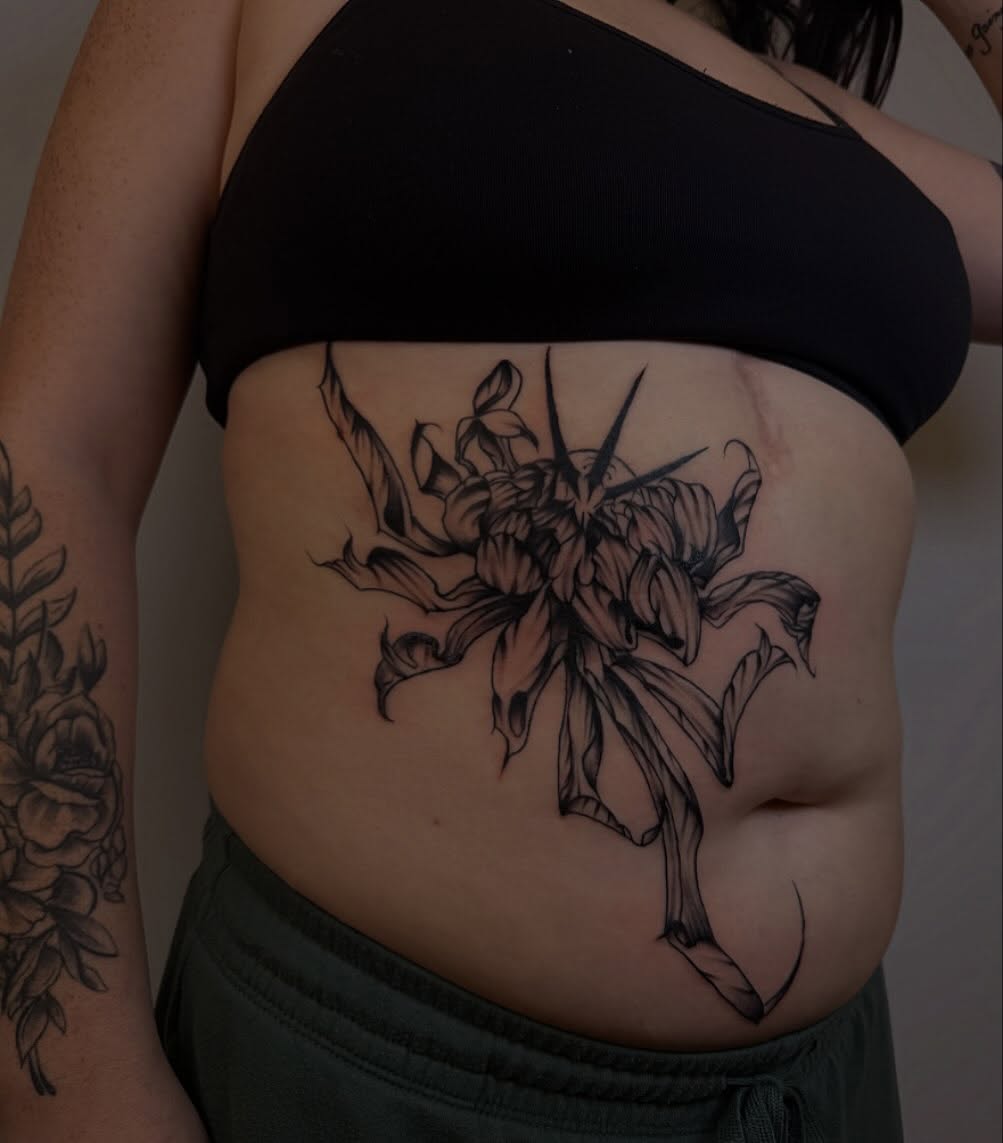 Tattoo by @islestattoos — black_and_grey