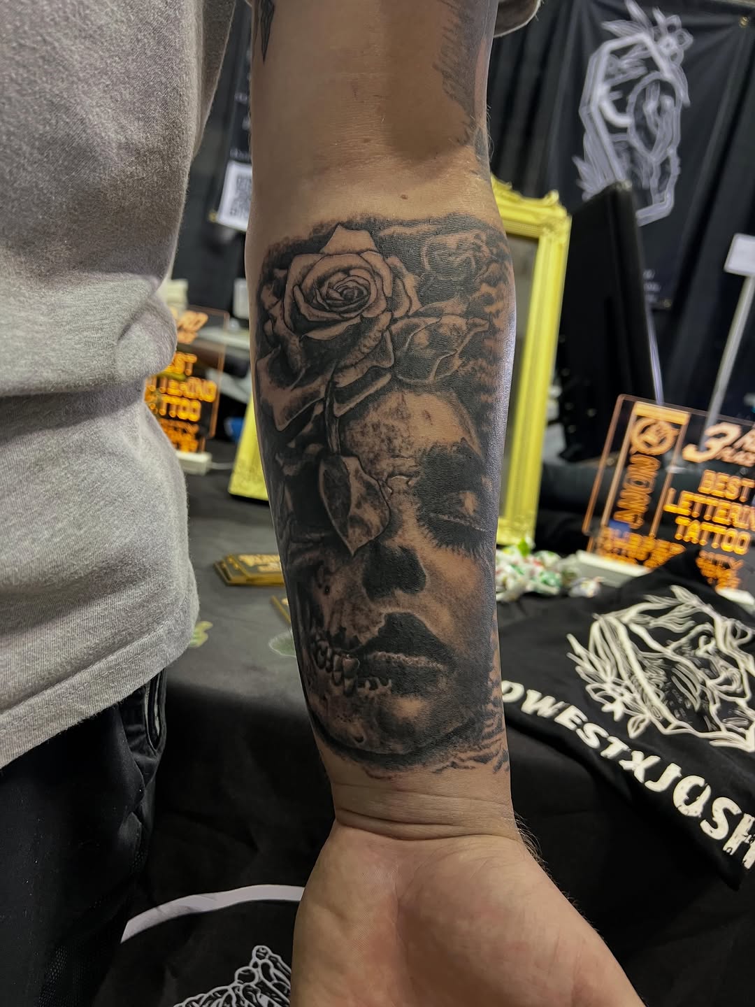 Tattoo by @midwestxjosh — realism, black_and_grey