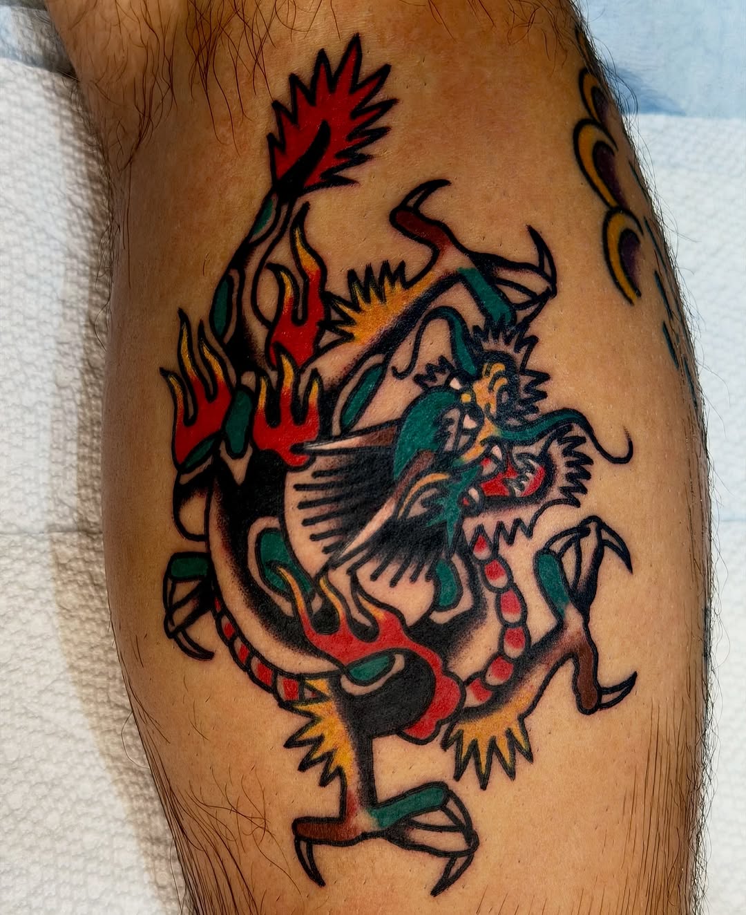 Tattoo by @thedrywiper — american_traditional