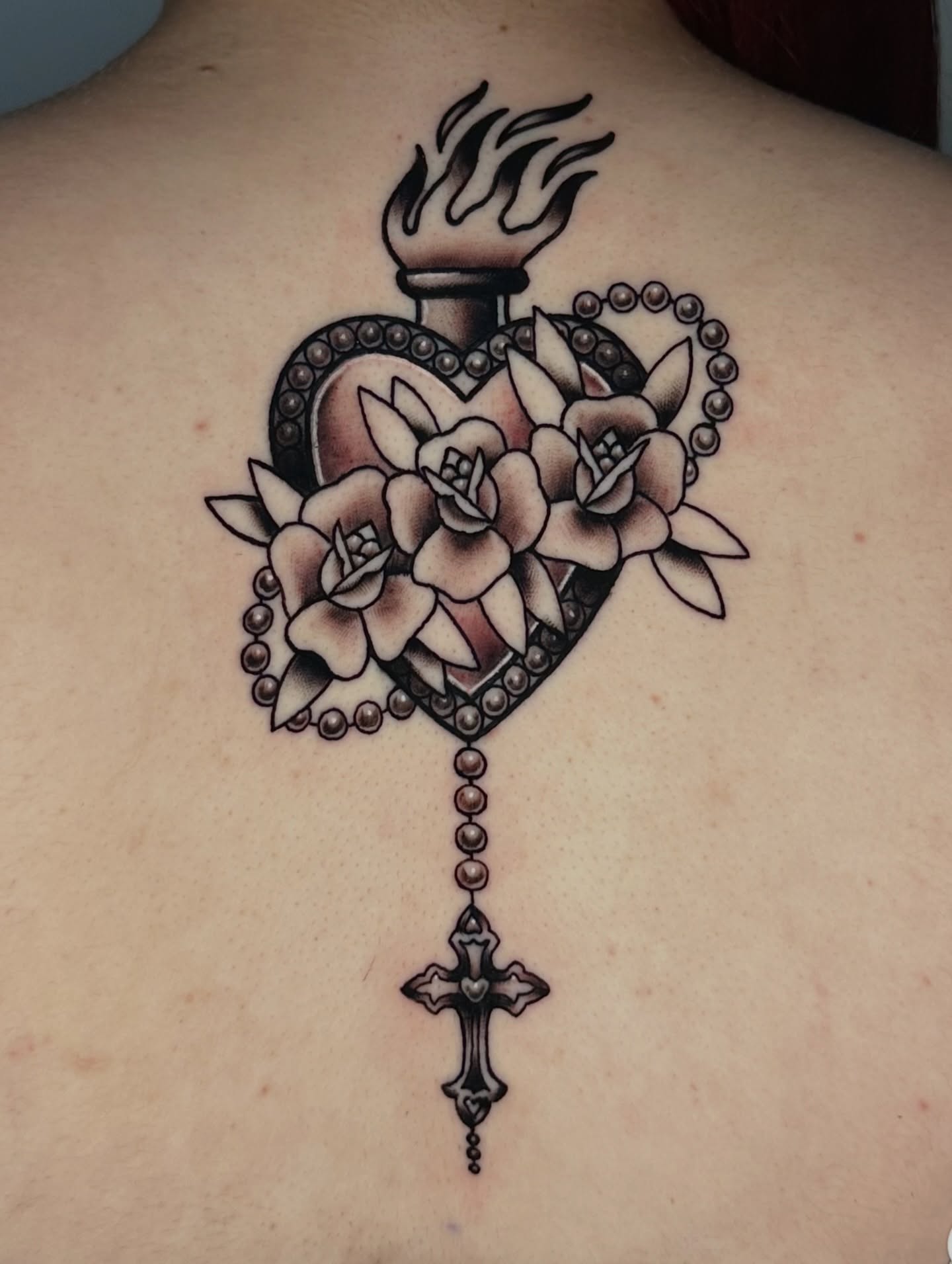 Tattoo by @nancytatt — black_and_grey