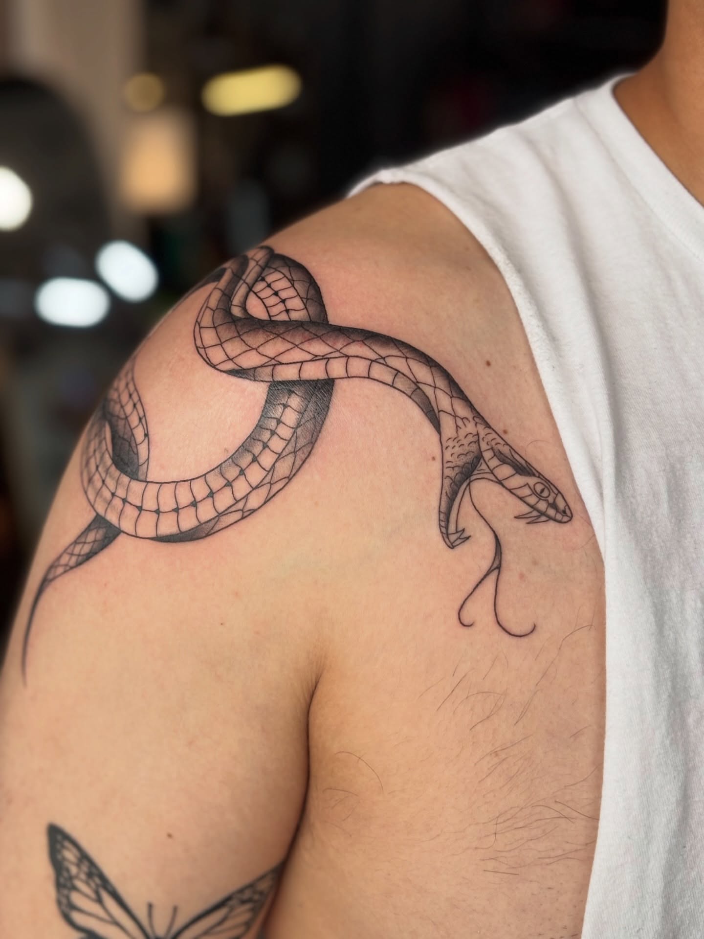 Tattoo by @katebehr_tattoo β black_and_grey