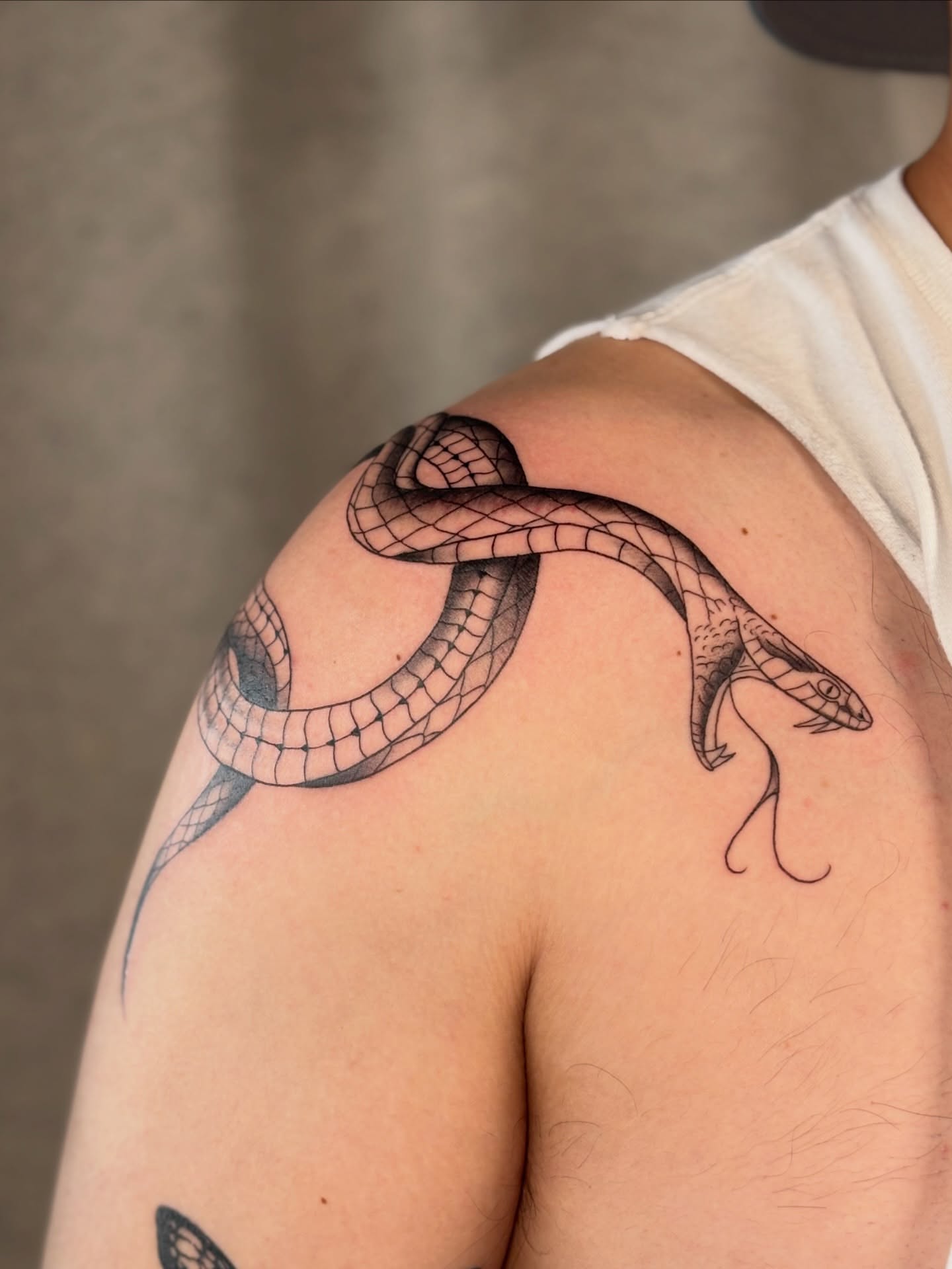Tattoo by @katebehr_tattoo β black_and_grey