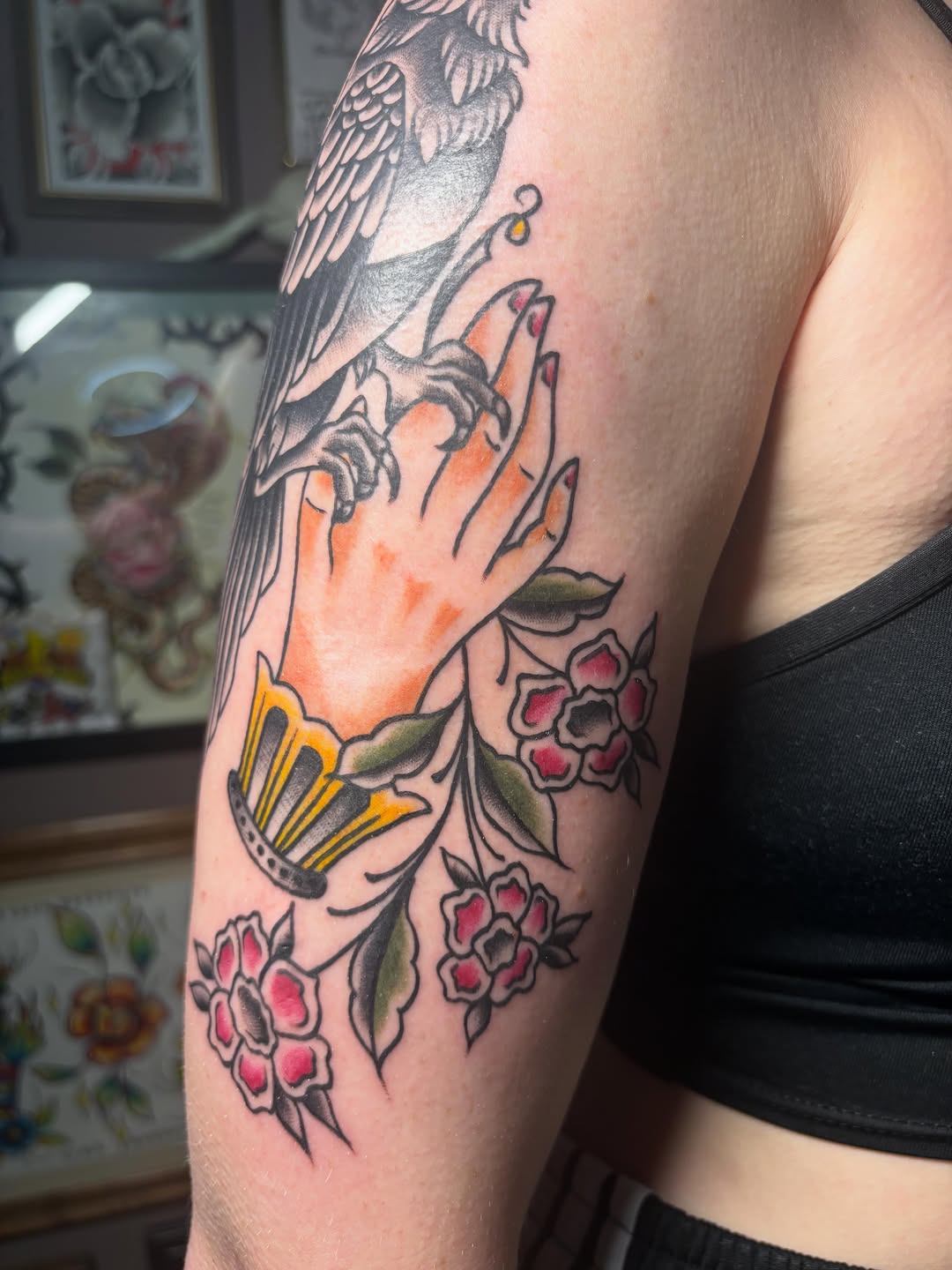 Tattoo by @gia.tattoos β american_traditional, neo_traditional