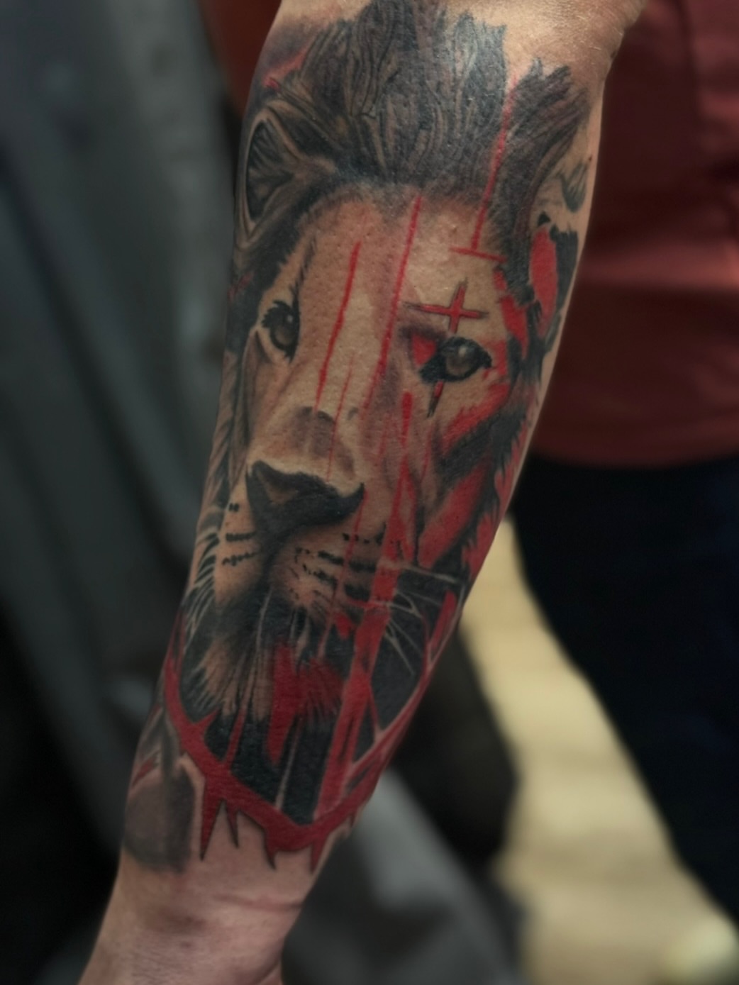 Tattoo by @itscalebbattles — realism, dark_realism