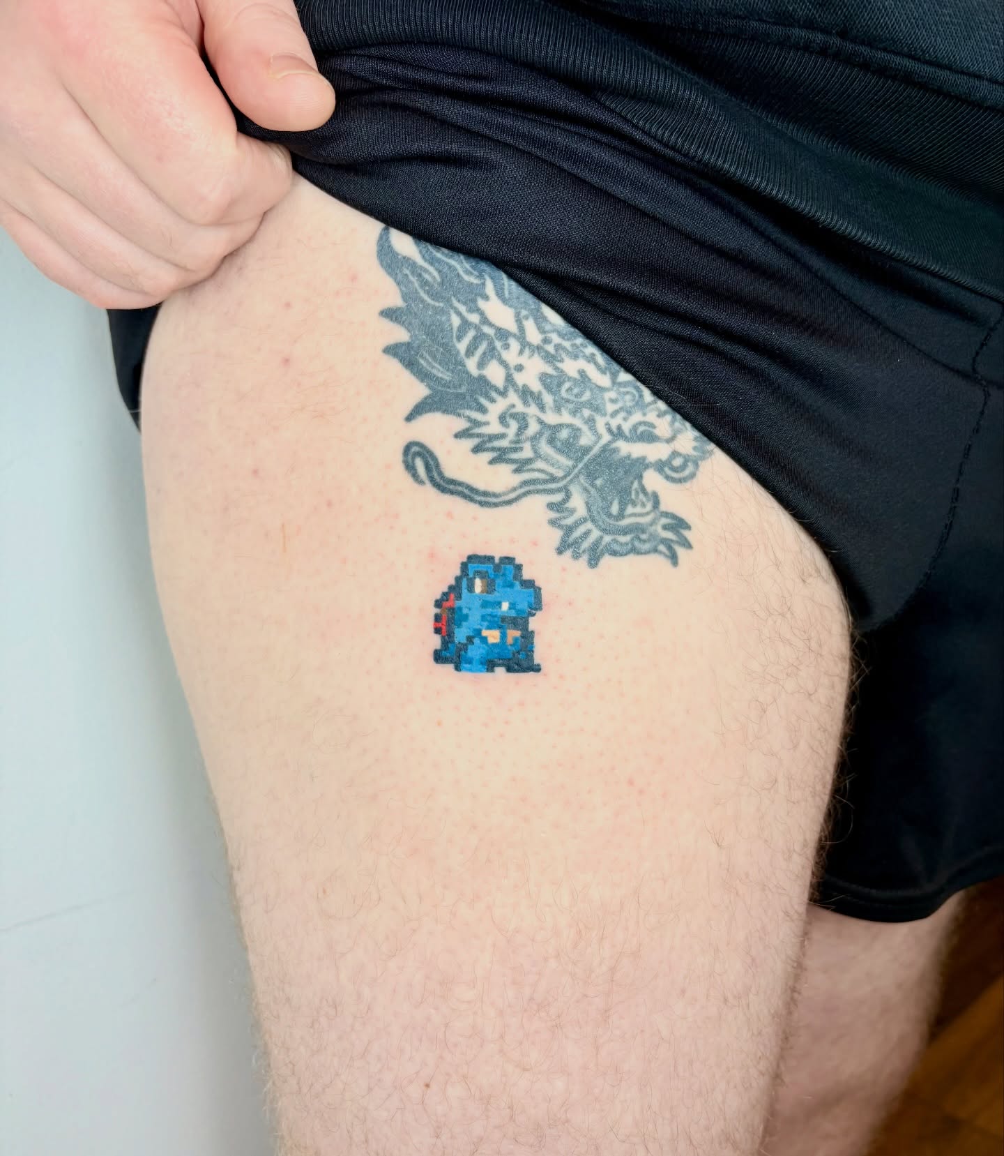 Tattoo by @maden_tt — dotwork