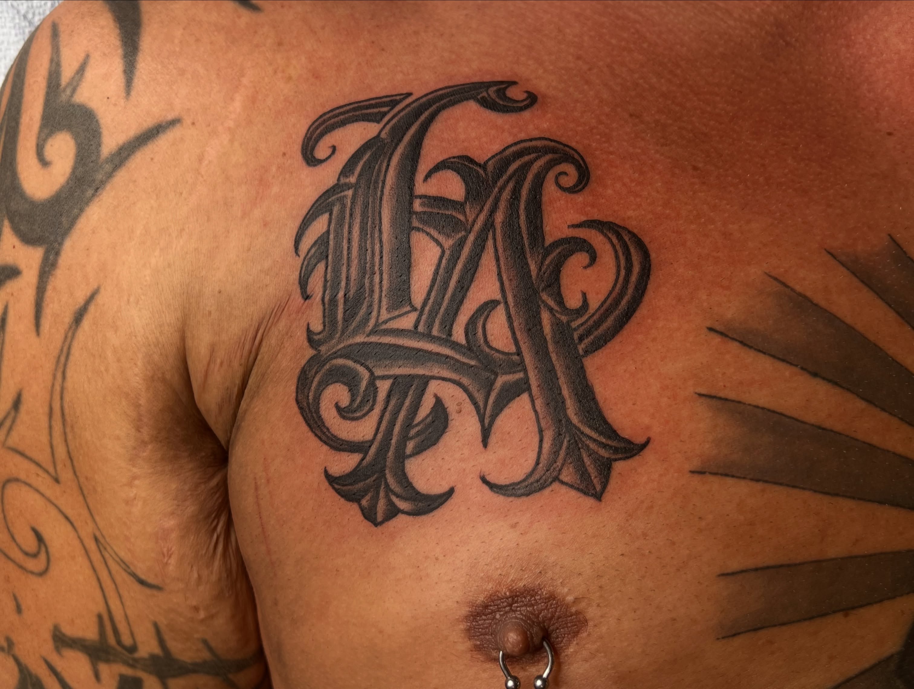 Tattoo by @purrsimmonkitten — lettering_script