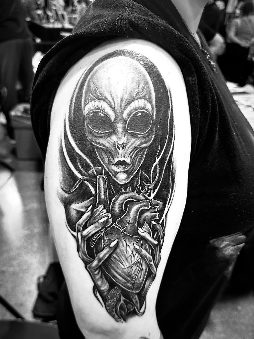 Tattoo by @tattyourface β realism, dark_realism
