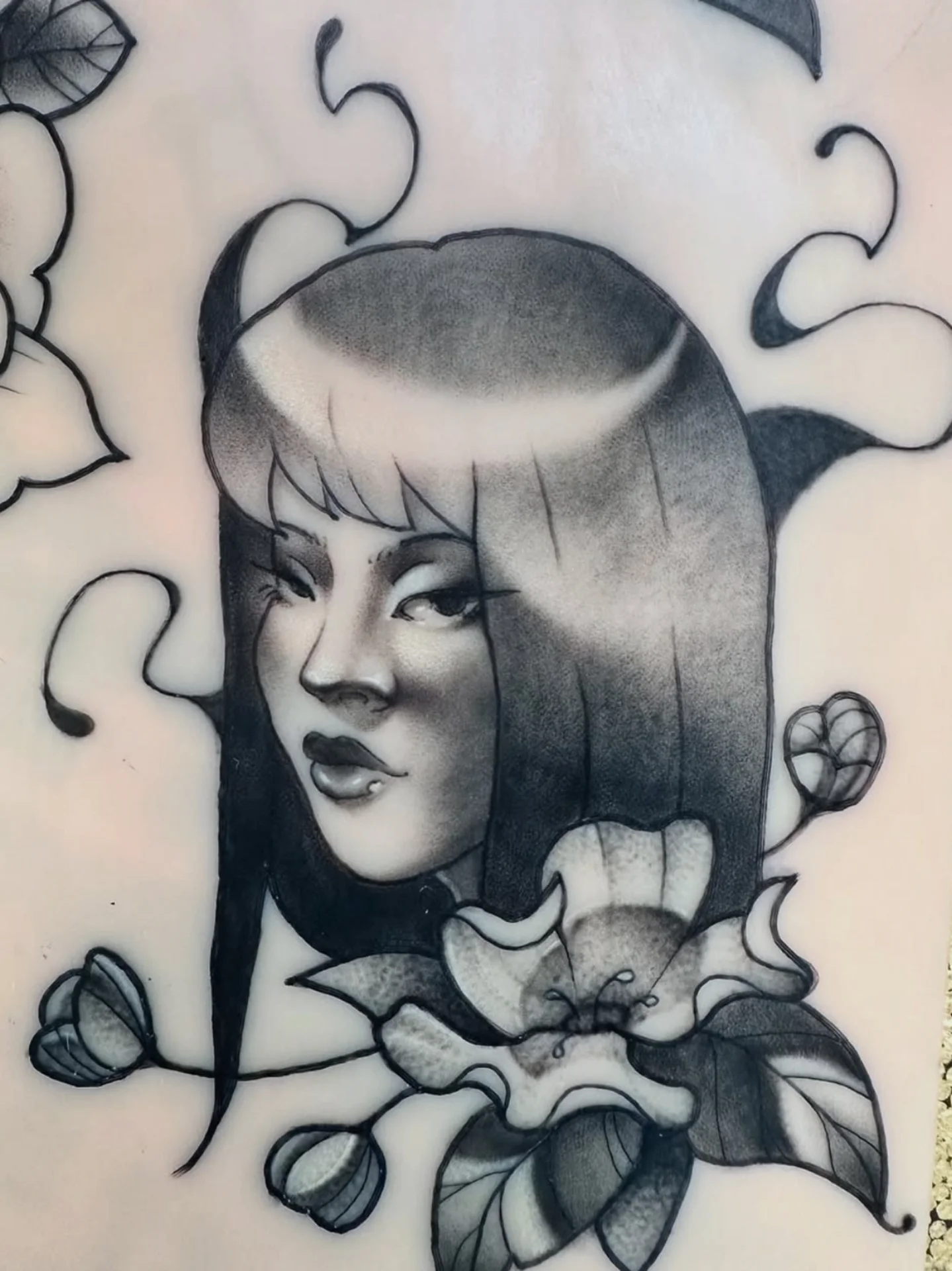 Tattoo by @unkindnessart — black_and_grey, realism