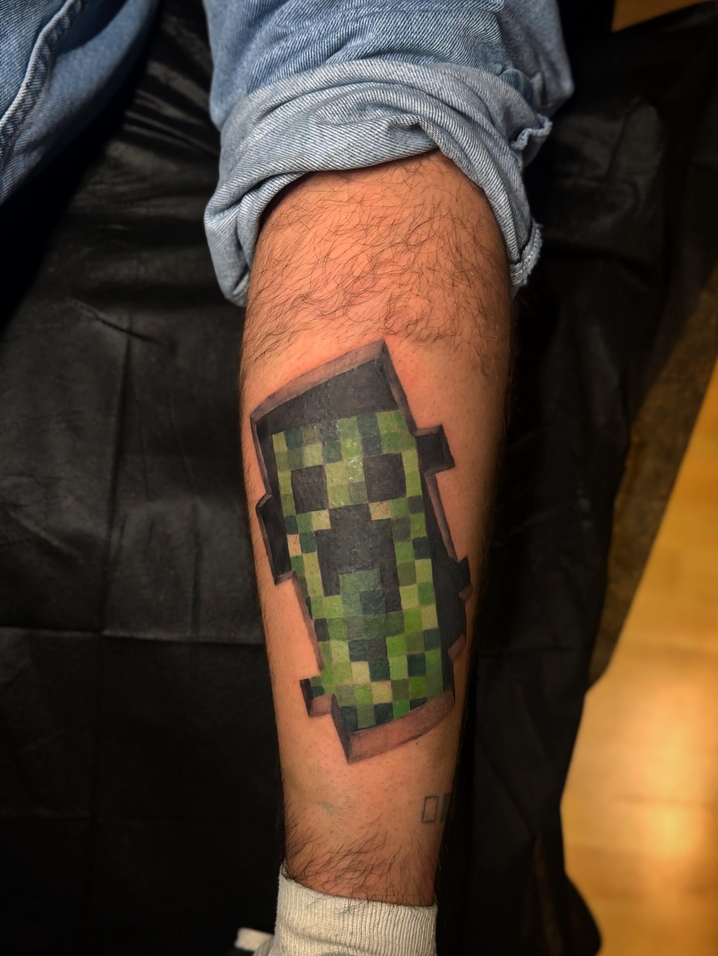 Tattoo by @needlenikki — dotwork, geometric