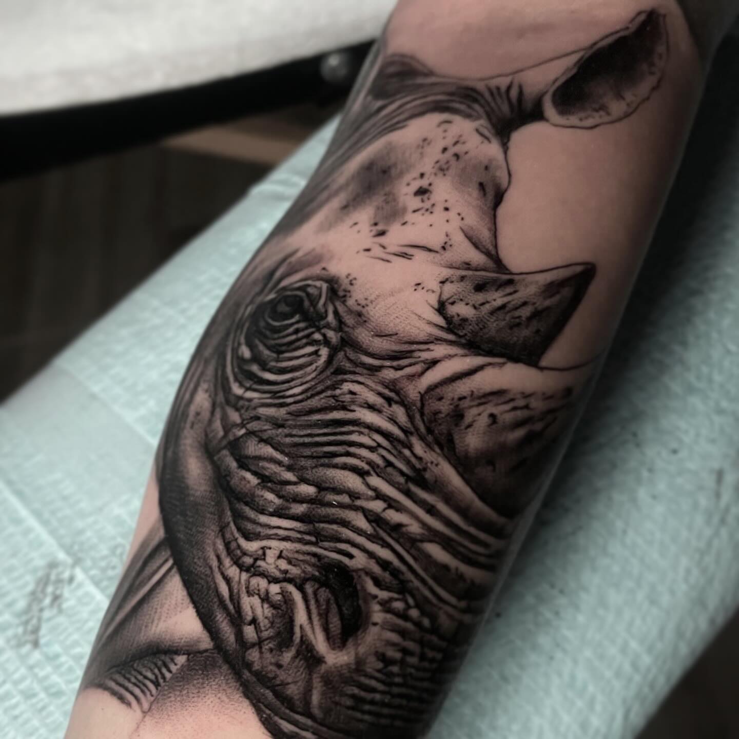 Tattoo by @alexrockoff — realism, black_and_grey
