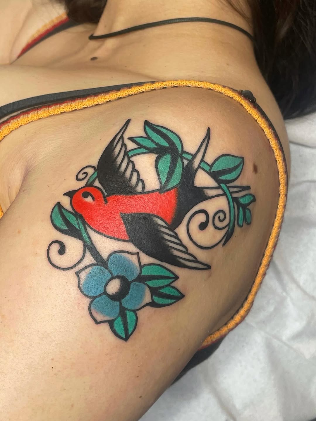 Tattoo by @lovelettersnancy — american_traditional