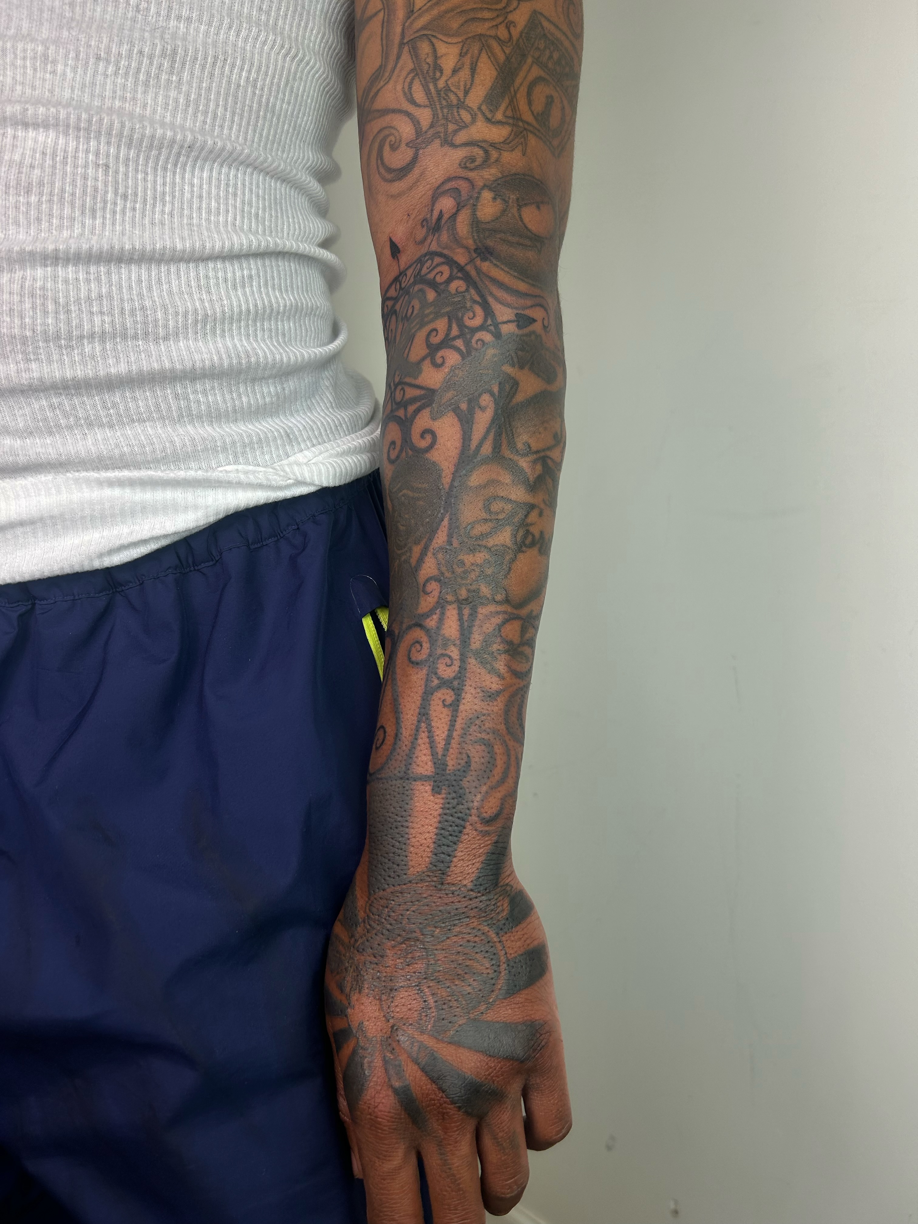 Tattoo by @pokedbyclo — tribal